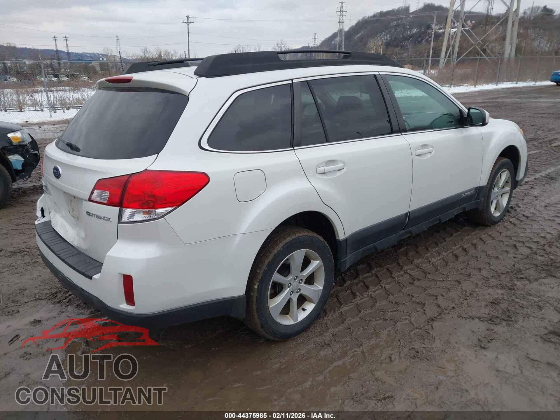 SUBARU OUTBACK 2013 - 4S4BRCCC0D3211320