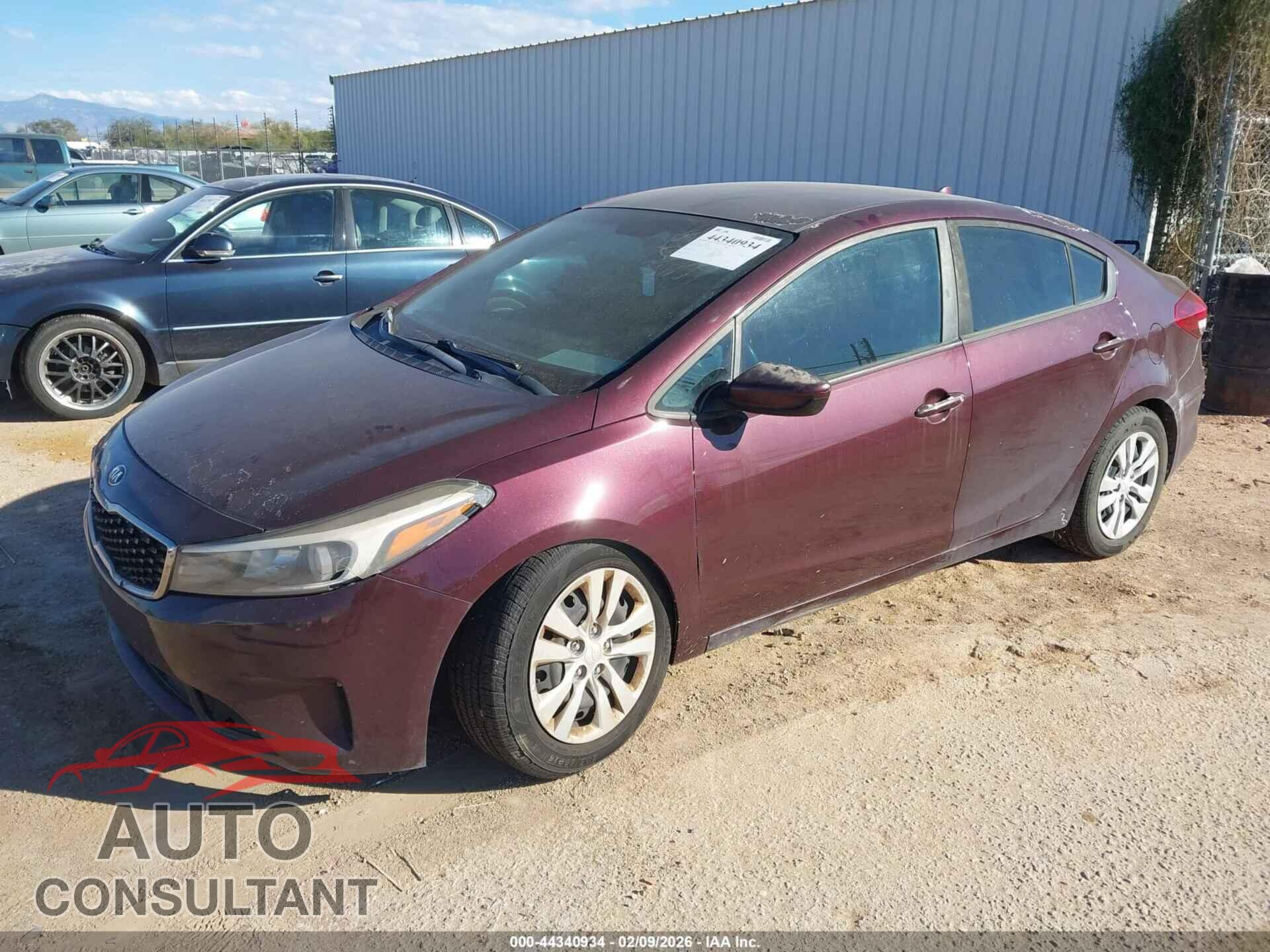 KIA FORTE 2017 - 3KPFK4A76HE081404
