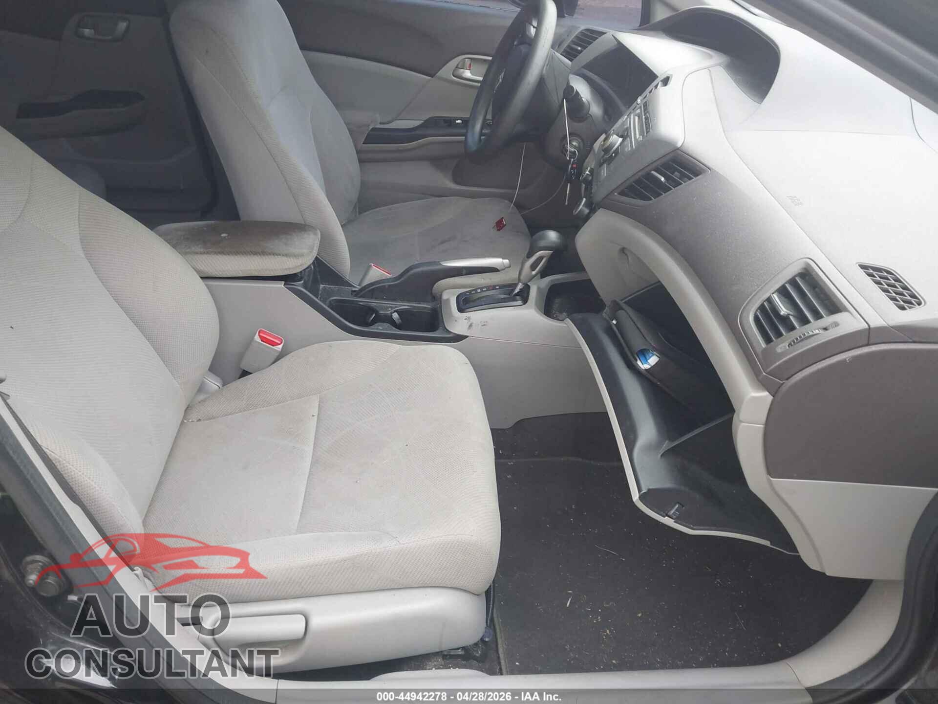 HONDA CIVIC 2012 - 19XFB2F50CE075246