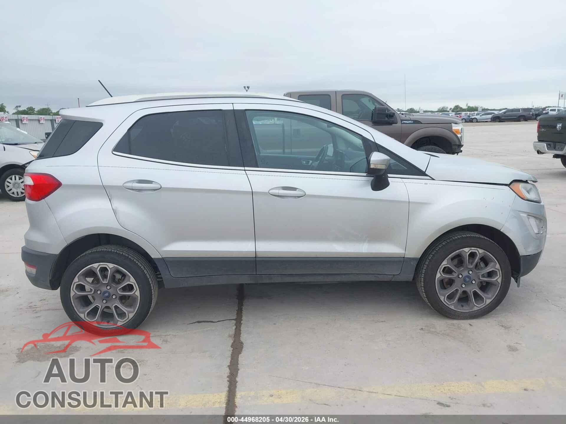 FORD ECOSPORT 2020 - MAJ6S3KL8LC351566