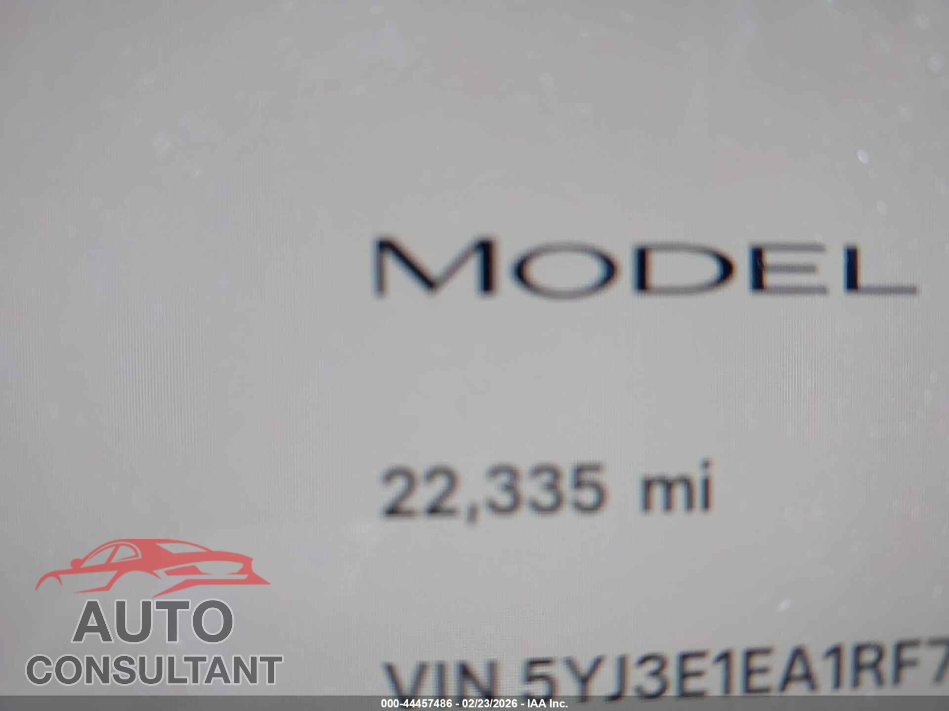 TESLA MODEL 3 2024 - 5YJ3E1EA1RF732772