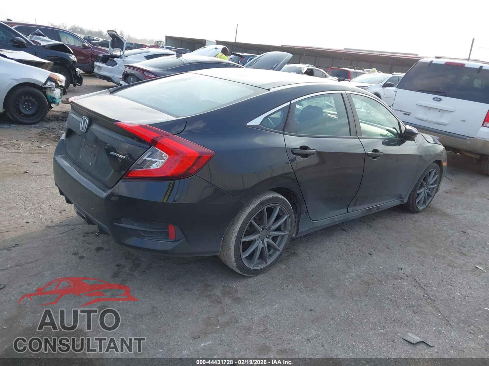 HONDA CIVIC 2019 - 2HGFC2F88KH545860