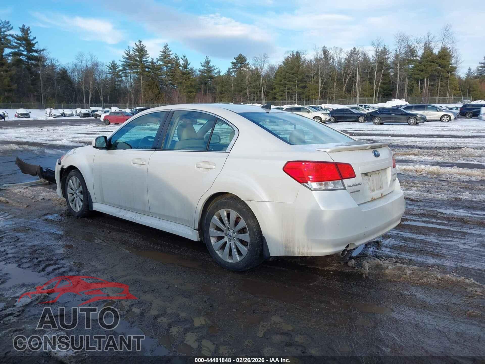 SUBARU LEGACY 2012 - 4S3BMDK63C2011489