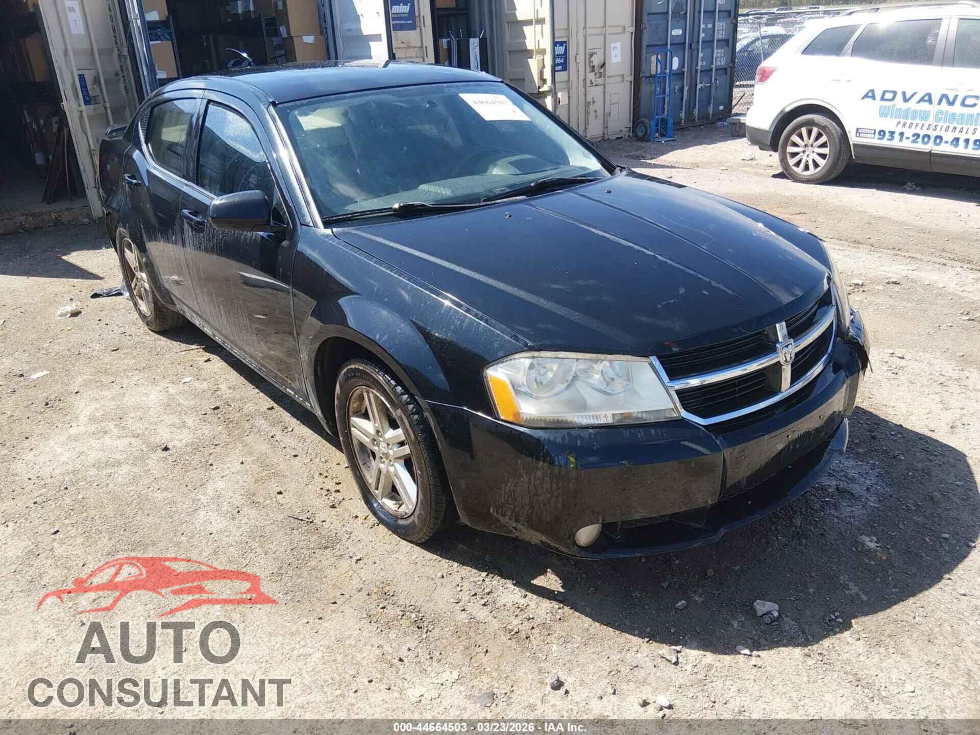 DODGE AVENGER 2010 - 1B3CC5FB4AN164805