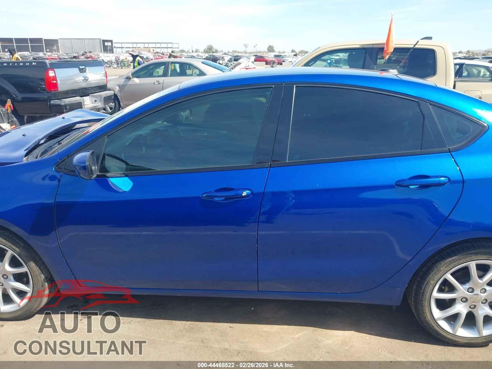 DODGE DART 2013 - 1C3CDFBA0DD139879