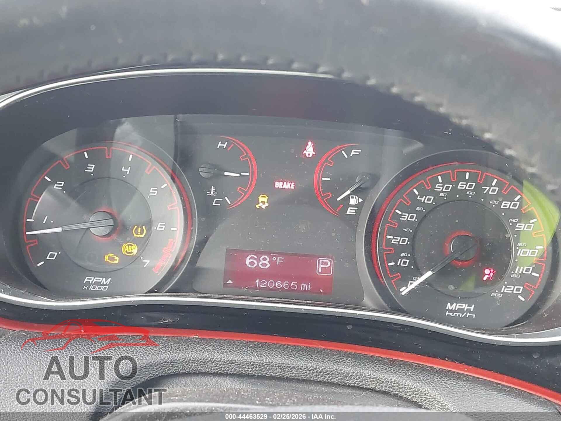 DODGE DART 2016 - 1C3CDFBB3GD610078