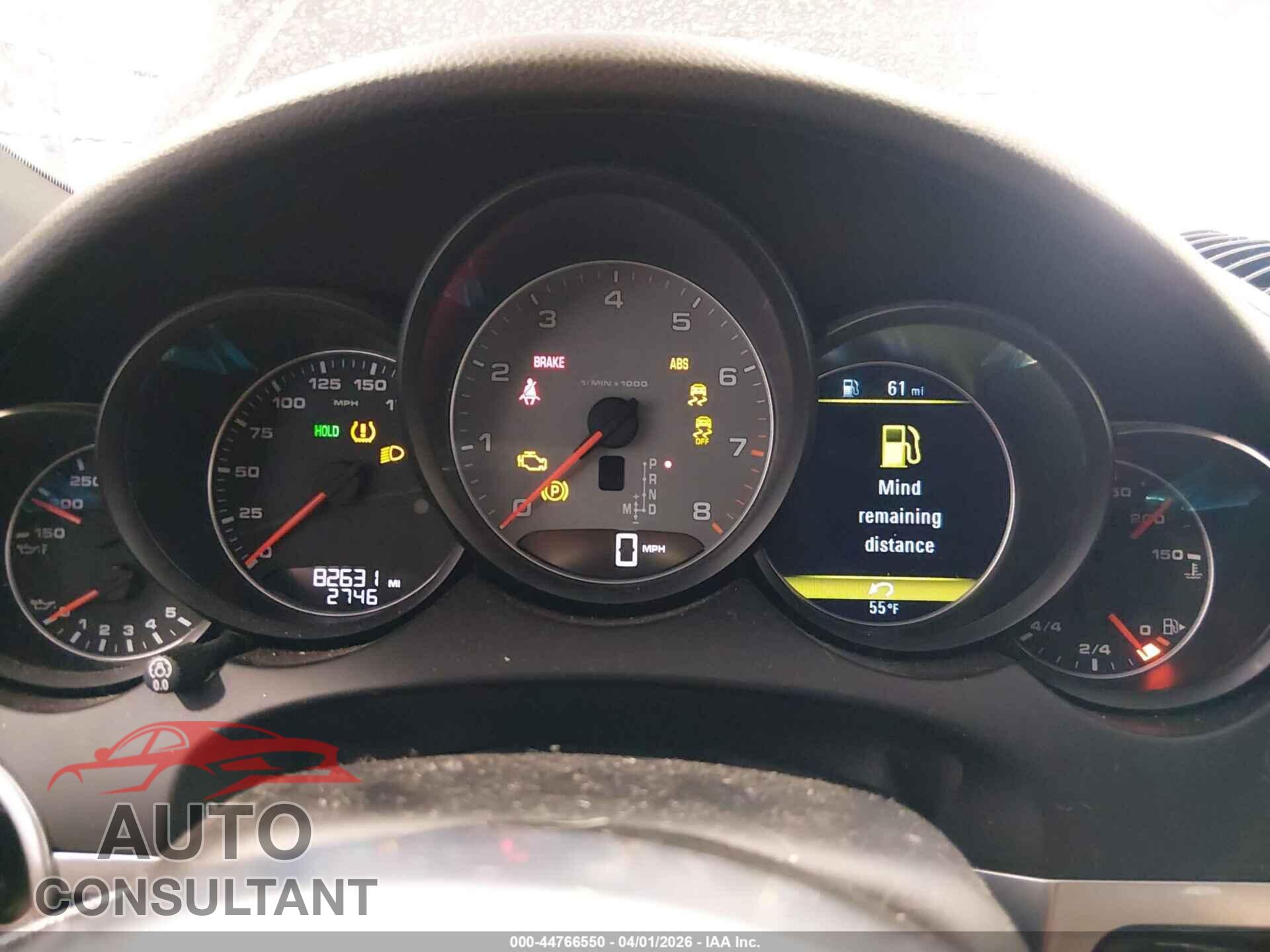 PORSCHE CAYENNE 2017 - WP1AB2A27HLA52261