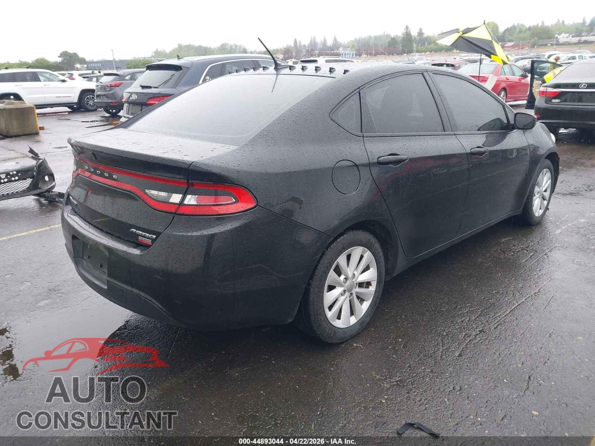 DODGE DART 2015 - 1C3CDFDH8FD123037