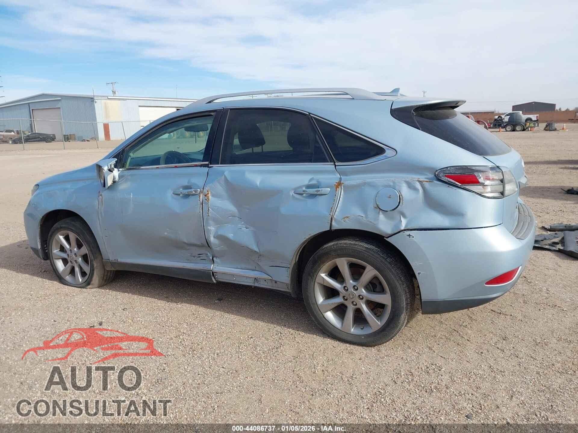 LEXUS RX 350 2011 - 2T2BK1BAXBC113697
