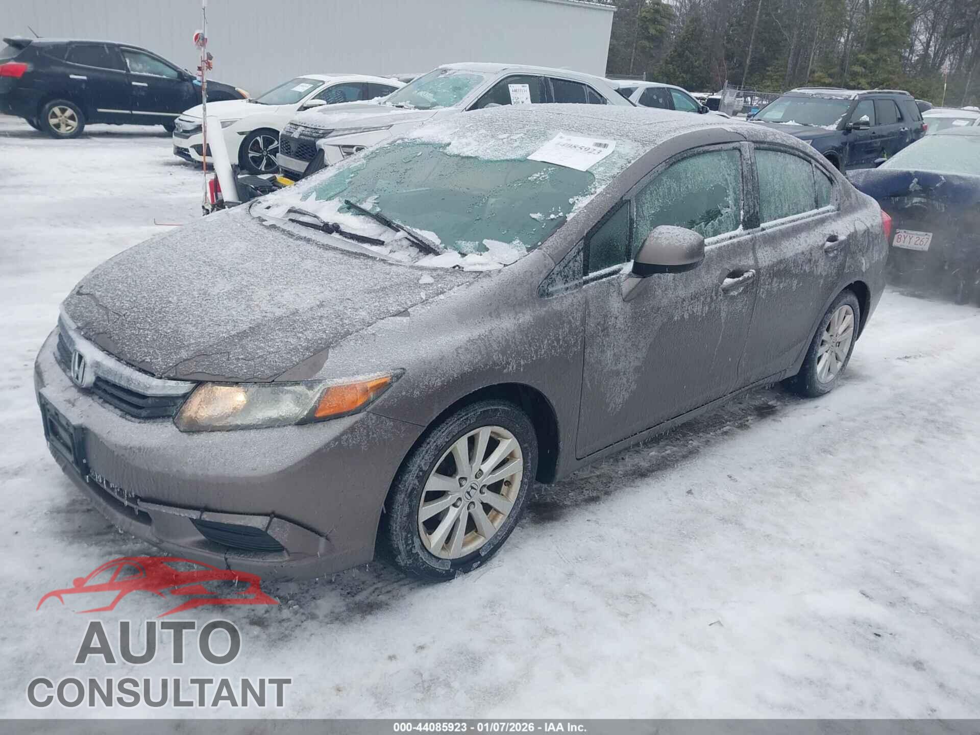 HONDA CIVIC 2012 - 2HGFB2F84CH610661