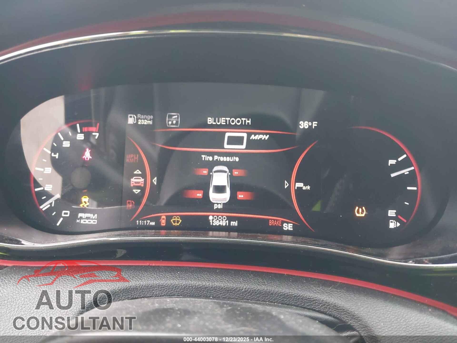 DODGE DART 2015 - 1C3CDFEB2FD253230