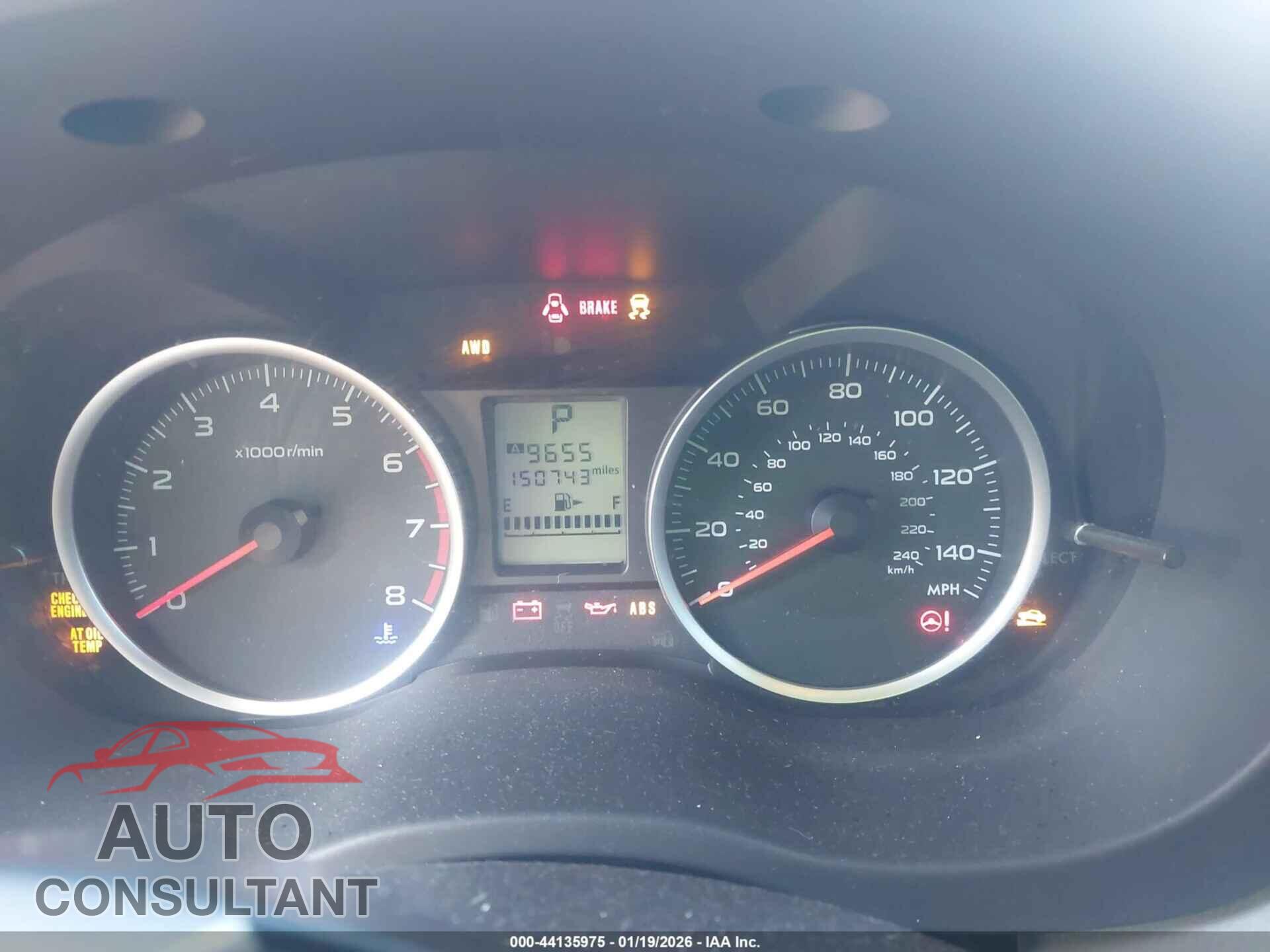 SUBARU FORESTER 2015 - JF2SJABC8FH515486