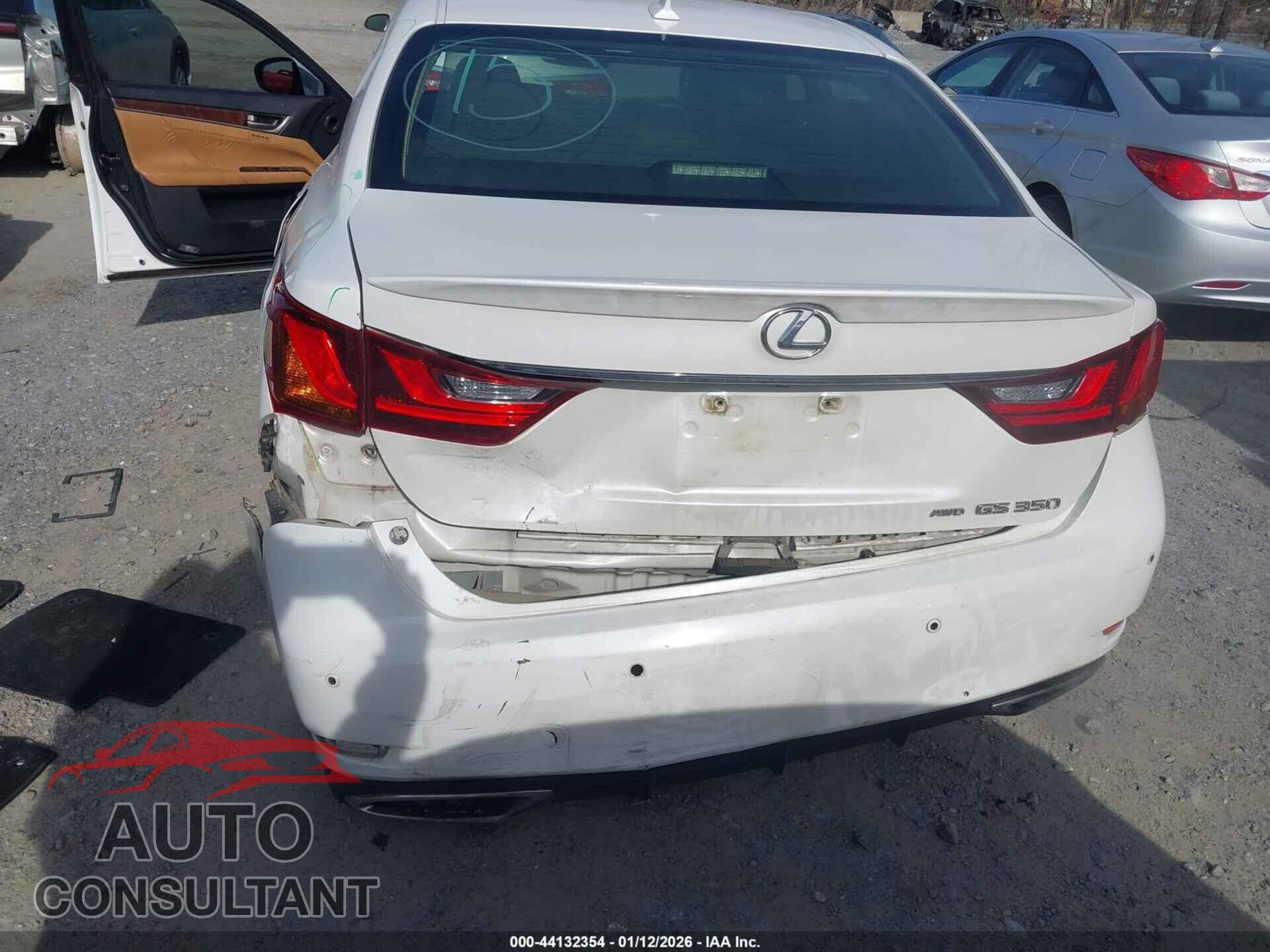 LEXUS GS 350 2013 - JTHCE1BL3D5018821