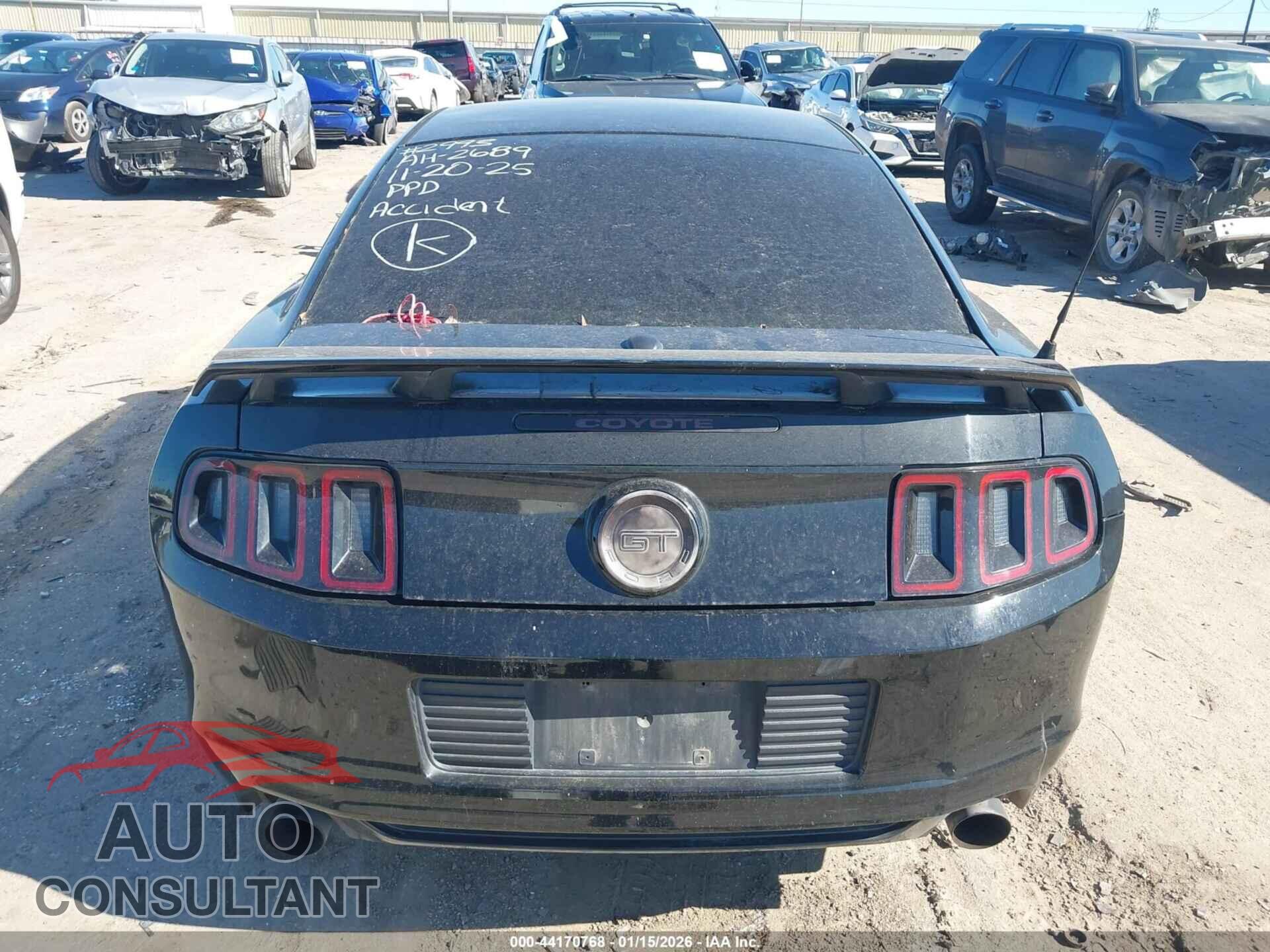 FORD MUSTANG 2014 - 1ZVBP8CF2E5219312