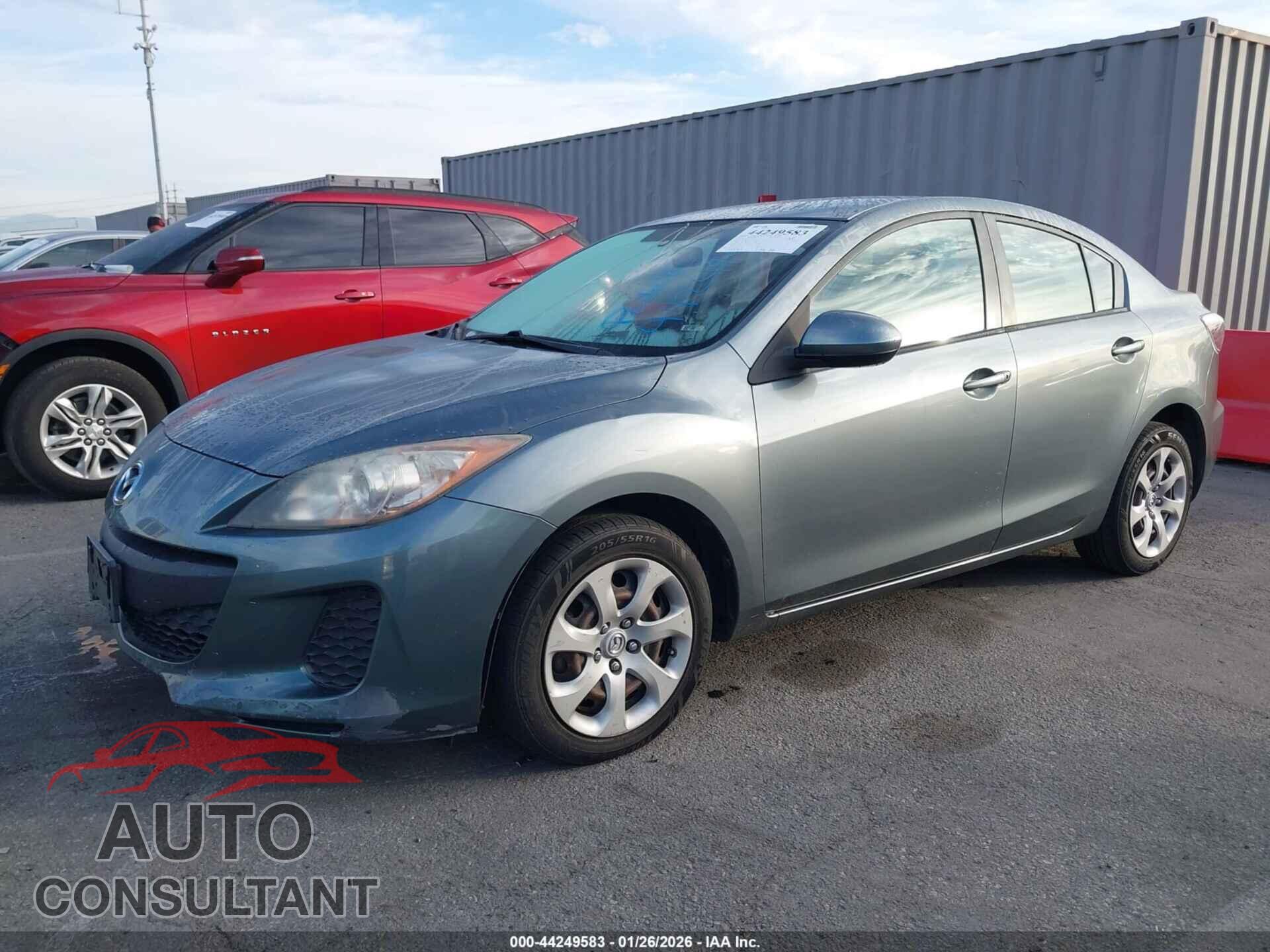 MAZDA MAZDA3 2013 - JM1BL1TG5D1731795