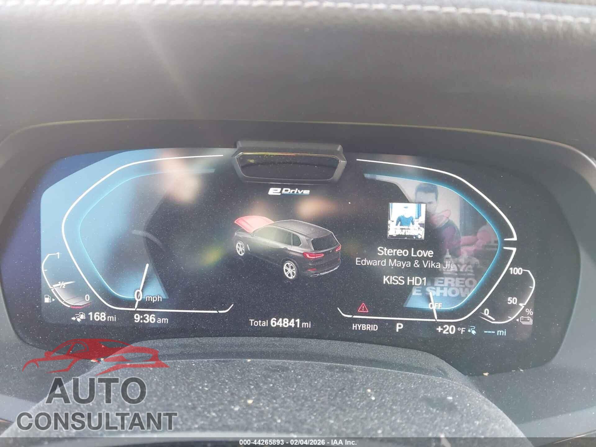 BMW X5 PHEV 2021 - 5UXTA6C04M9D91472