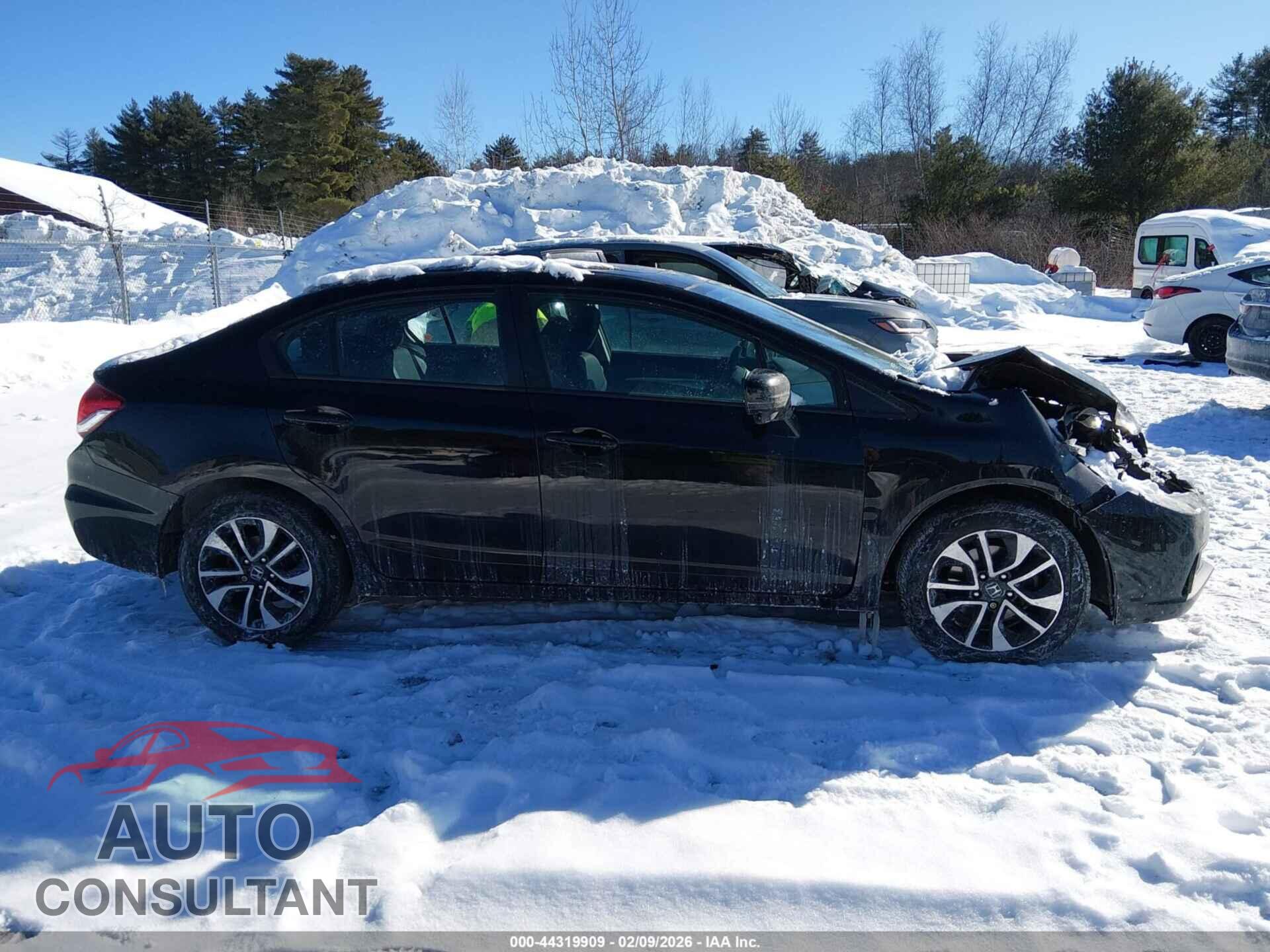 HONDA CIVIC 2014 - 2HGFB2F89EH542439