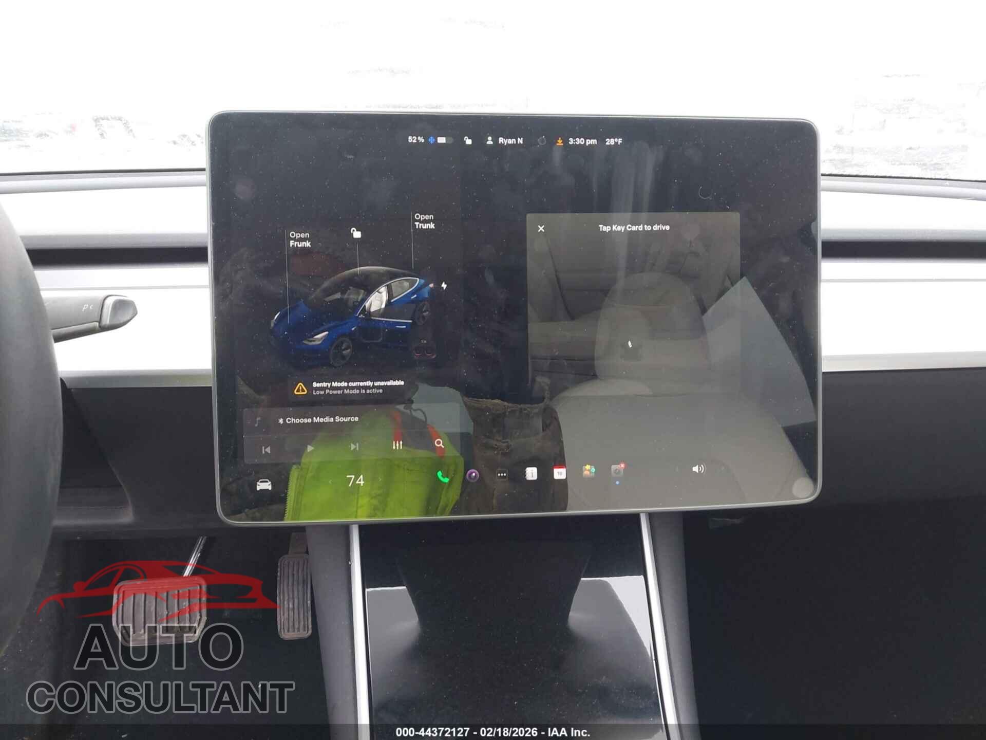 TESLA MODEL 3 2020 - 5YJ3E1EA1LF802519