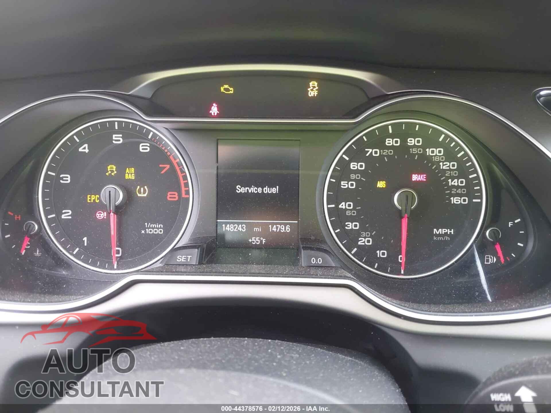 AUDI A4 2013 - WAUFFAFL5DA165166