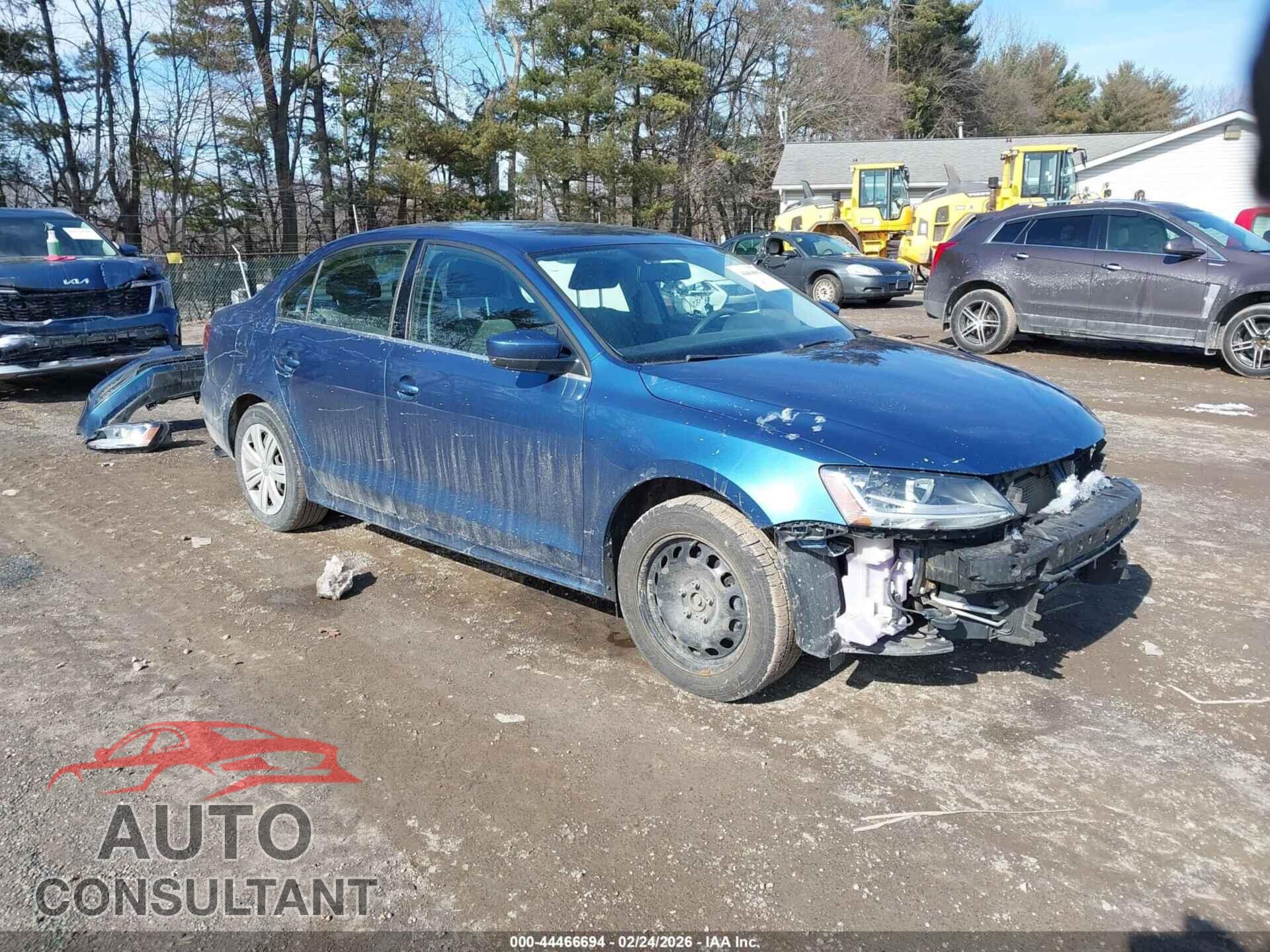 VOLKSWAGEN JETTA 2017 - 3VW2B7AJ6HM294108