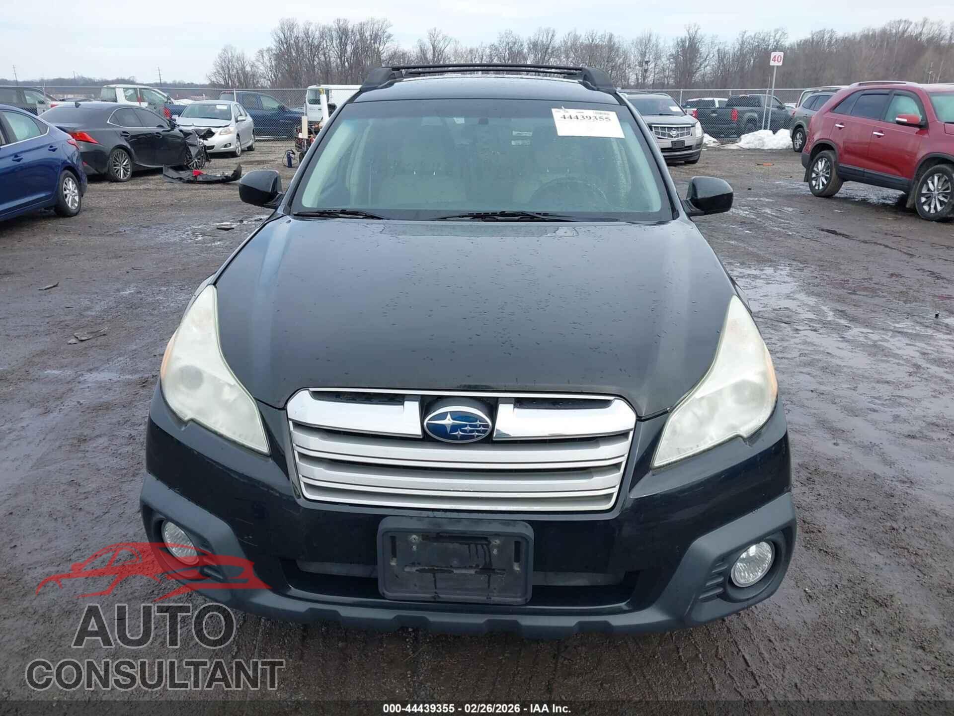 SUBARU OUTBACK 2013 - 4S4BRBCC9D3303911