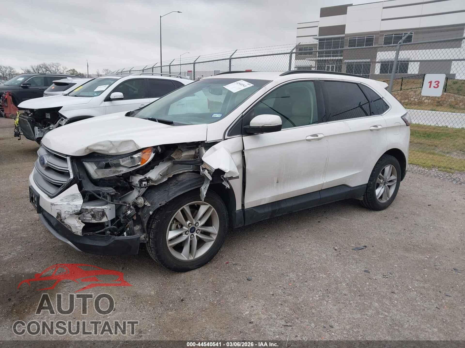 FORD EDGE 2015 - 2FMTK3J83FBB60230