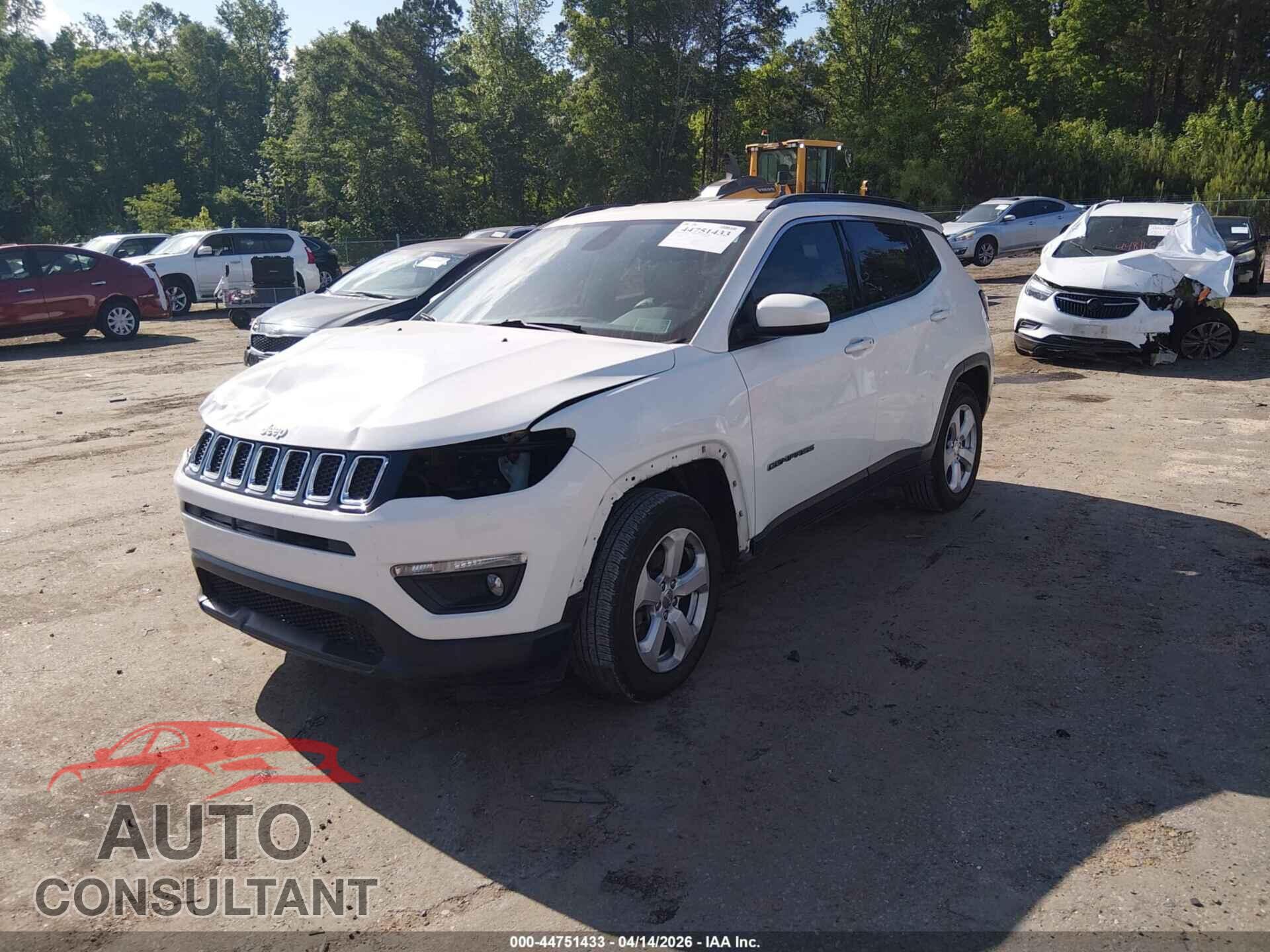 JEEP COMPASS 2019 - 3C4NJCBB6KT615614