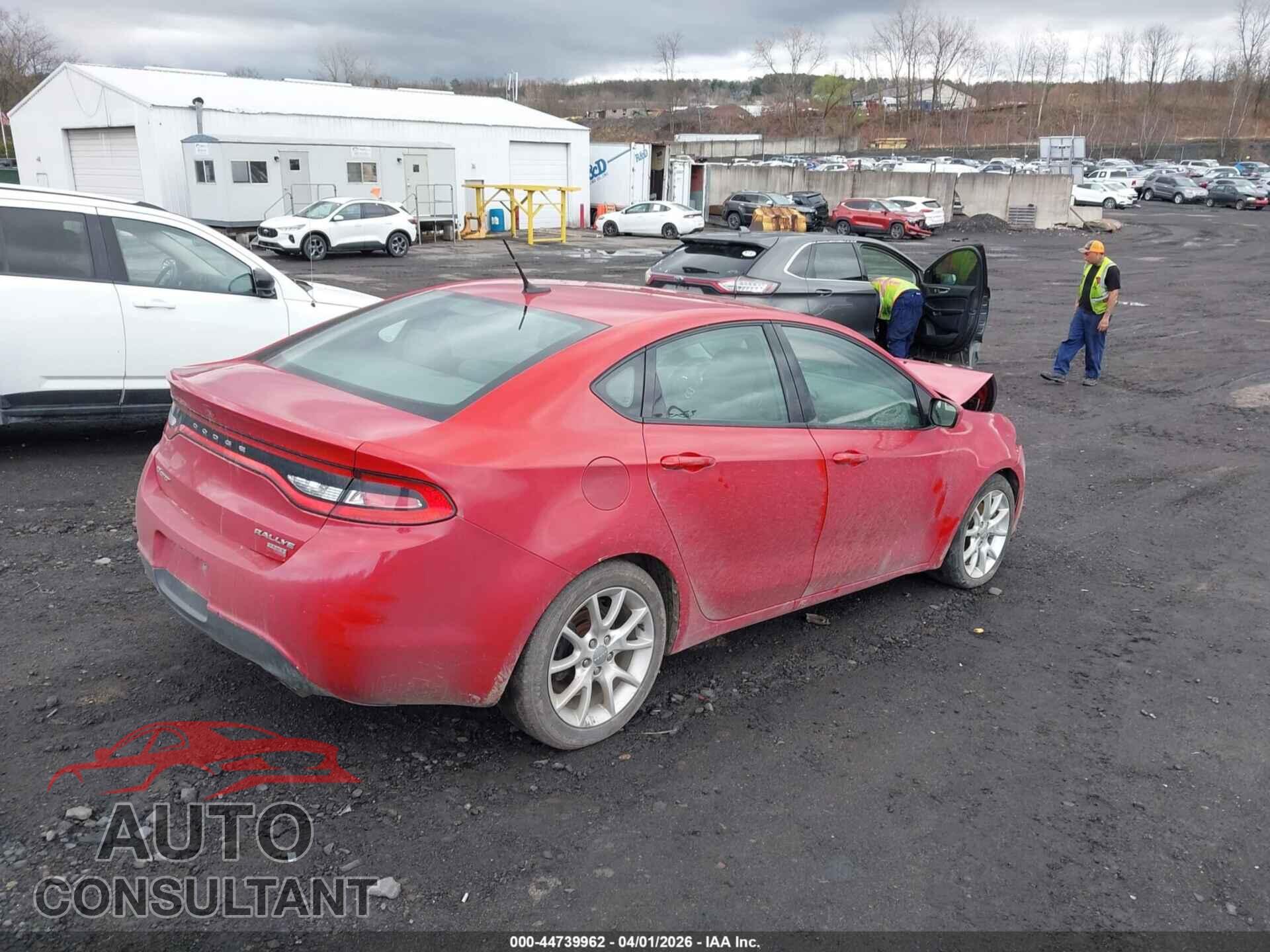 DODGE DART 2013 - 1C3CDFBH2DD648837