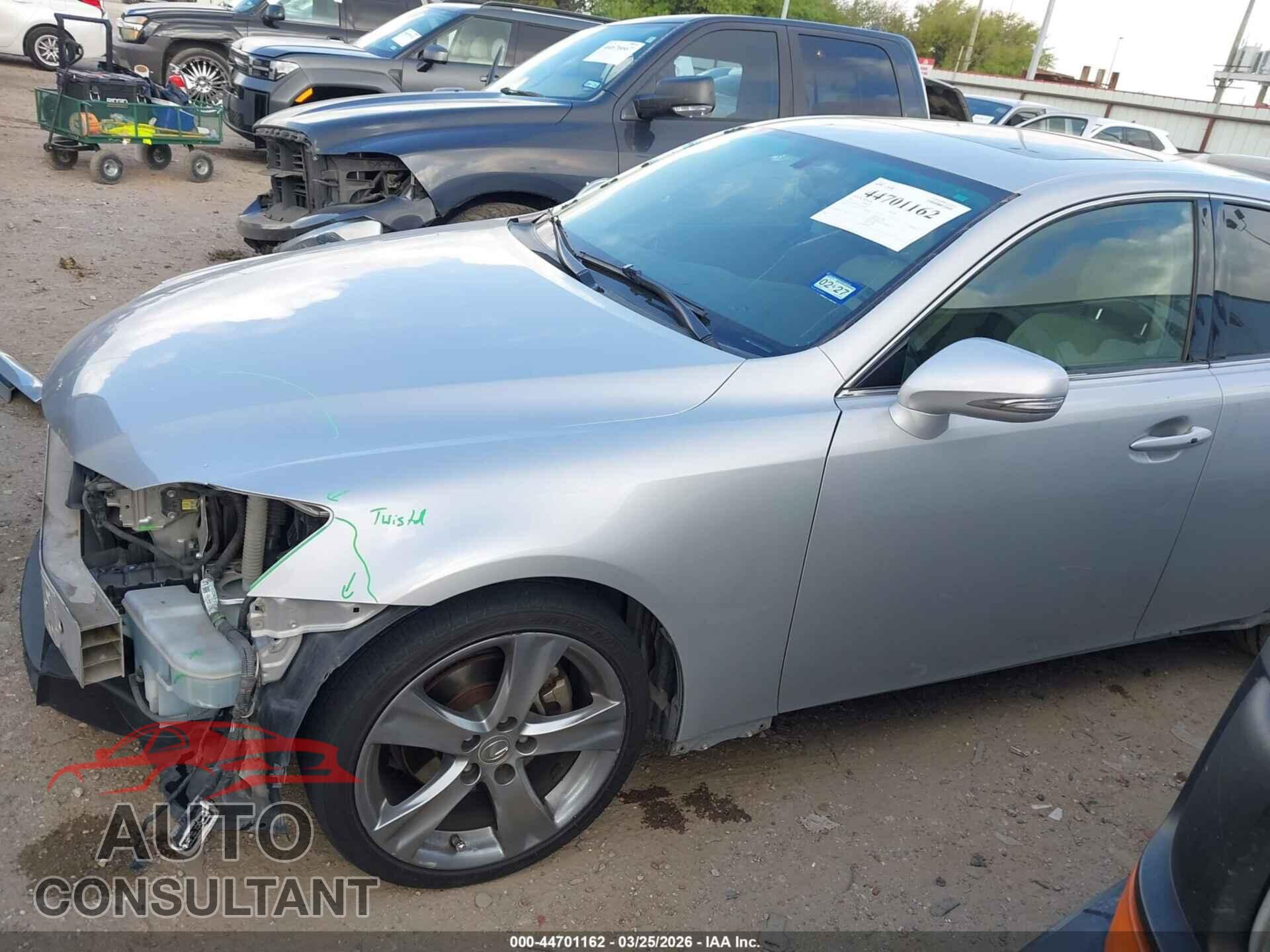 LEXUS IS 250 2013 - JTHBF5C24D5185095