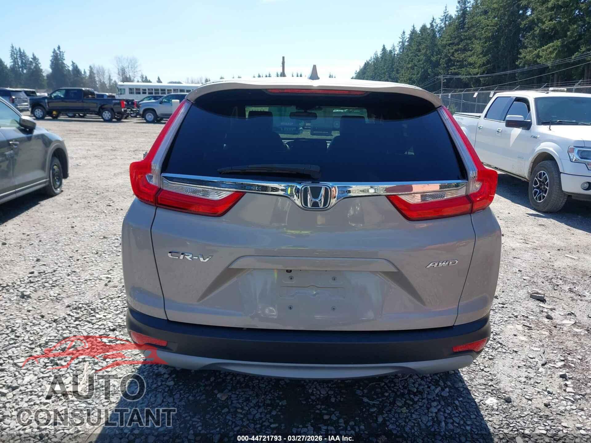 HONDA CR-V 2017 - 5J6RW2H87HL022366