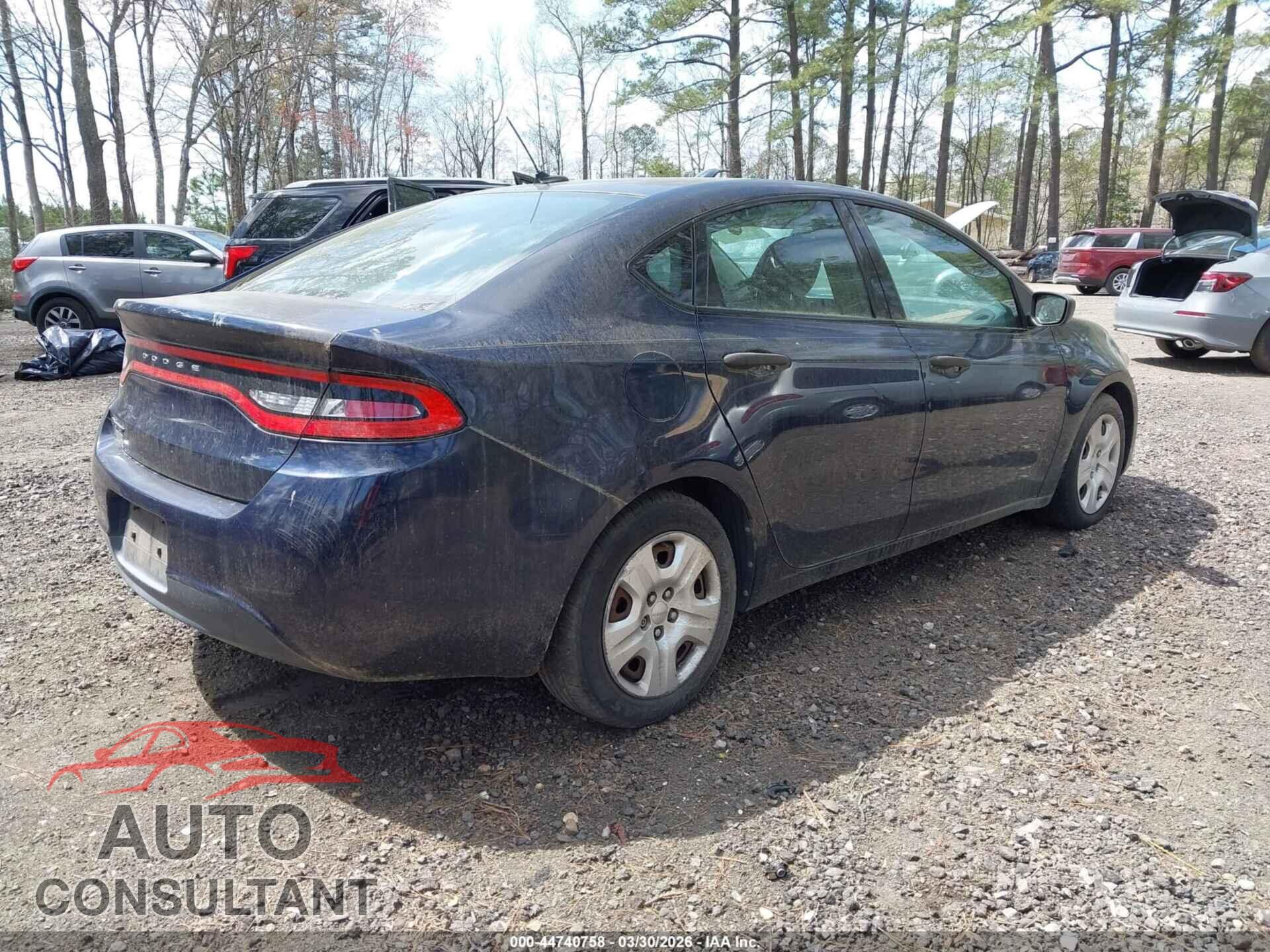 DODGE DART 2013 - 1C3CDFAA5DD184916