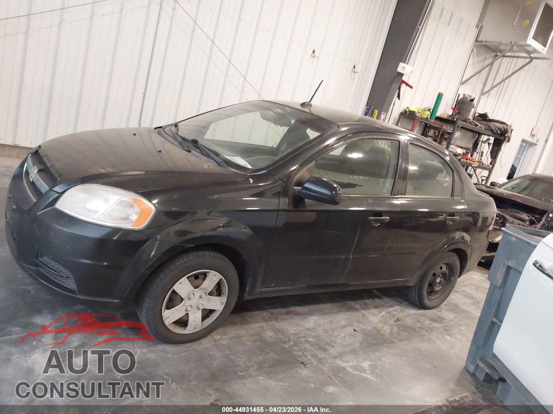 CHEVROLET AVEO 2010 - KL1TD5DE2AB126393