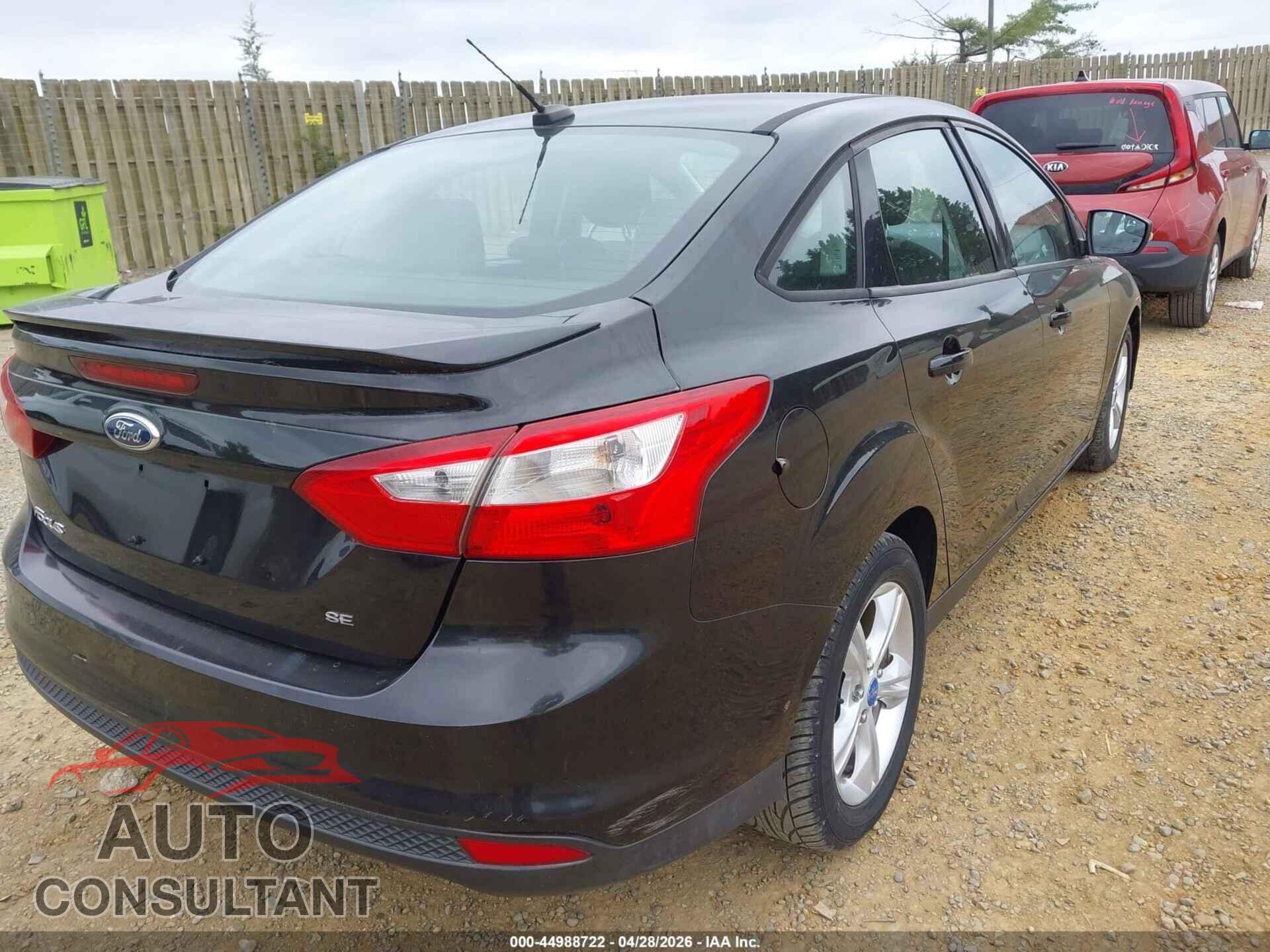 FORD FOCUS 2012 - 1FAHP3F25CL282833