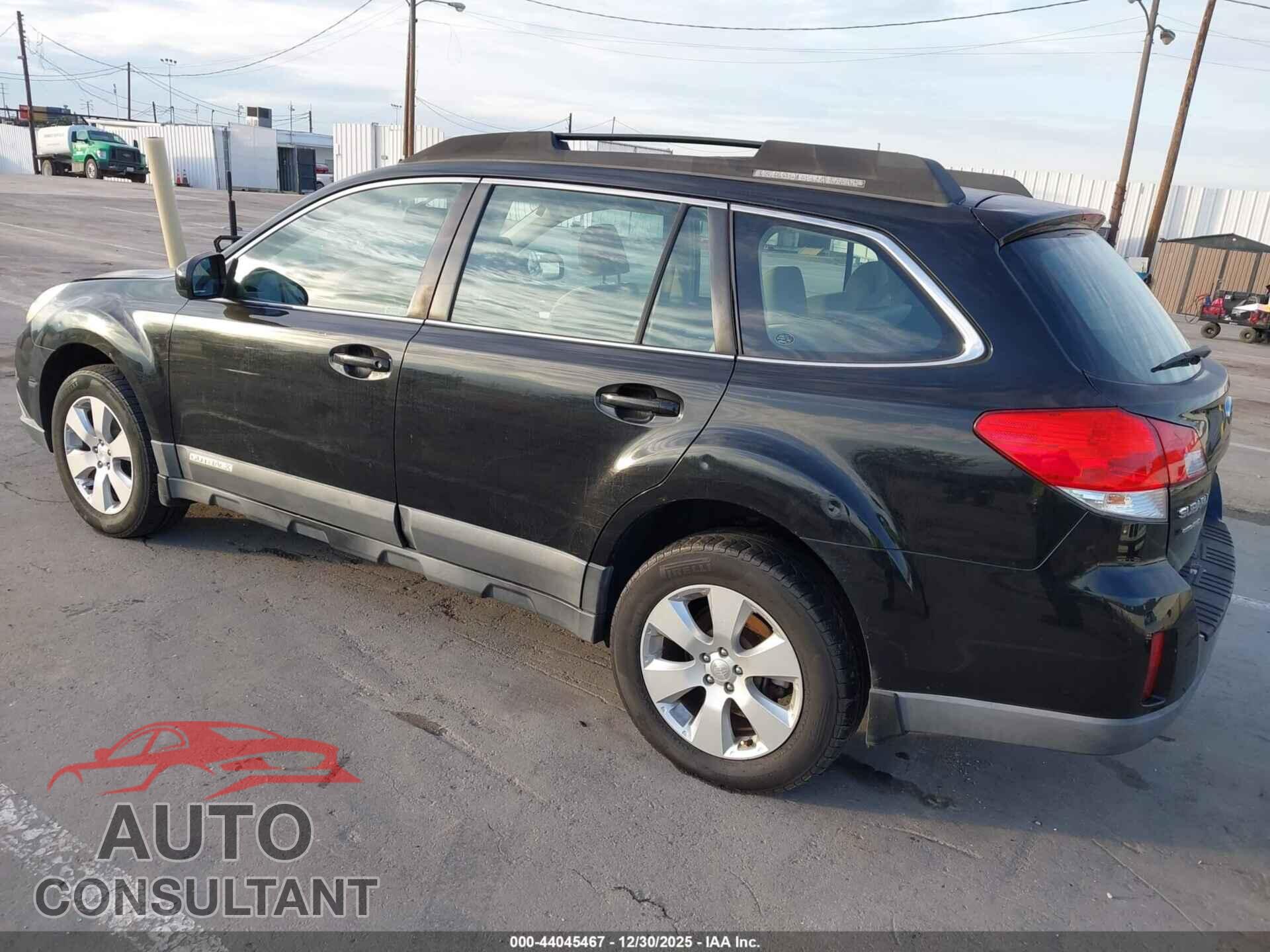 SUBARU OUTBACK 2012 - 4S4BRBAC6C3214587