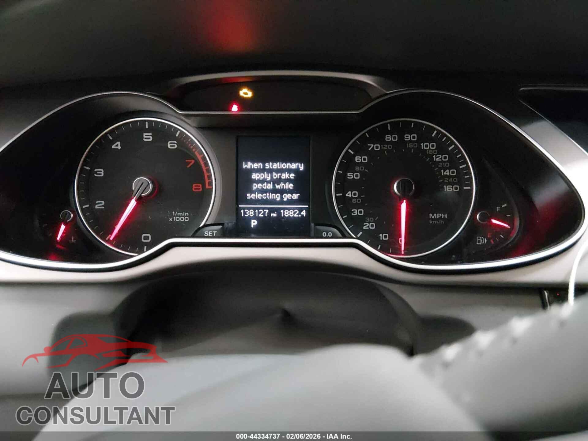 AUDI A4 2013 - WAUFFAFL5DN035638