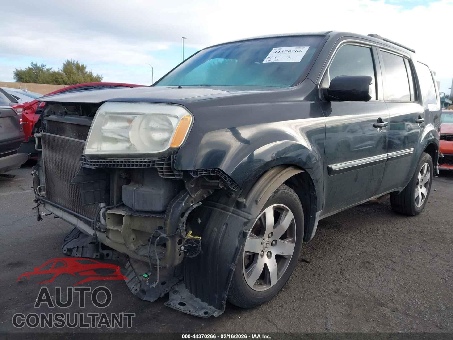 HONDA PILOT 2012 - 5FNYF3H91CB017952