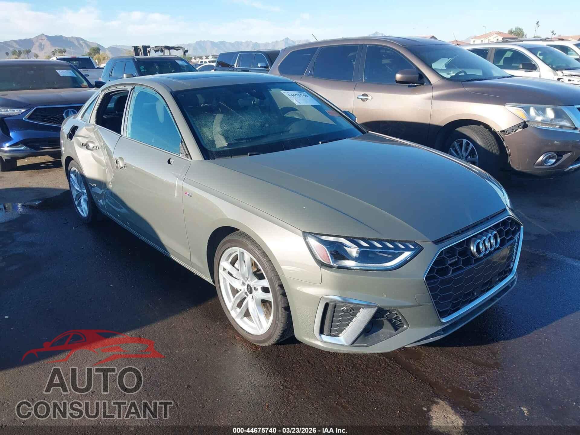 AUDI A4 2023 - WAUDAAF49PN021762
