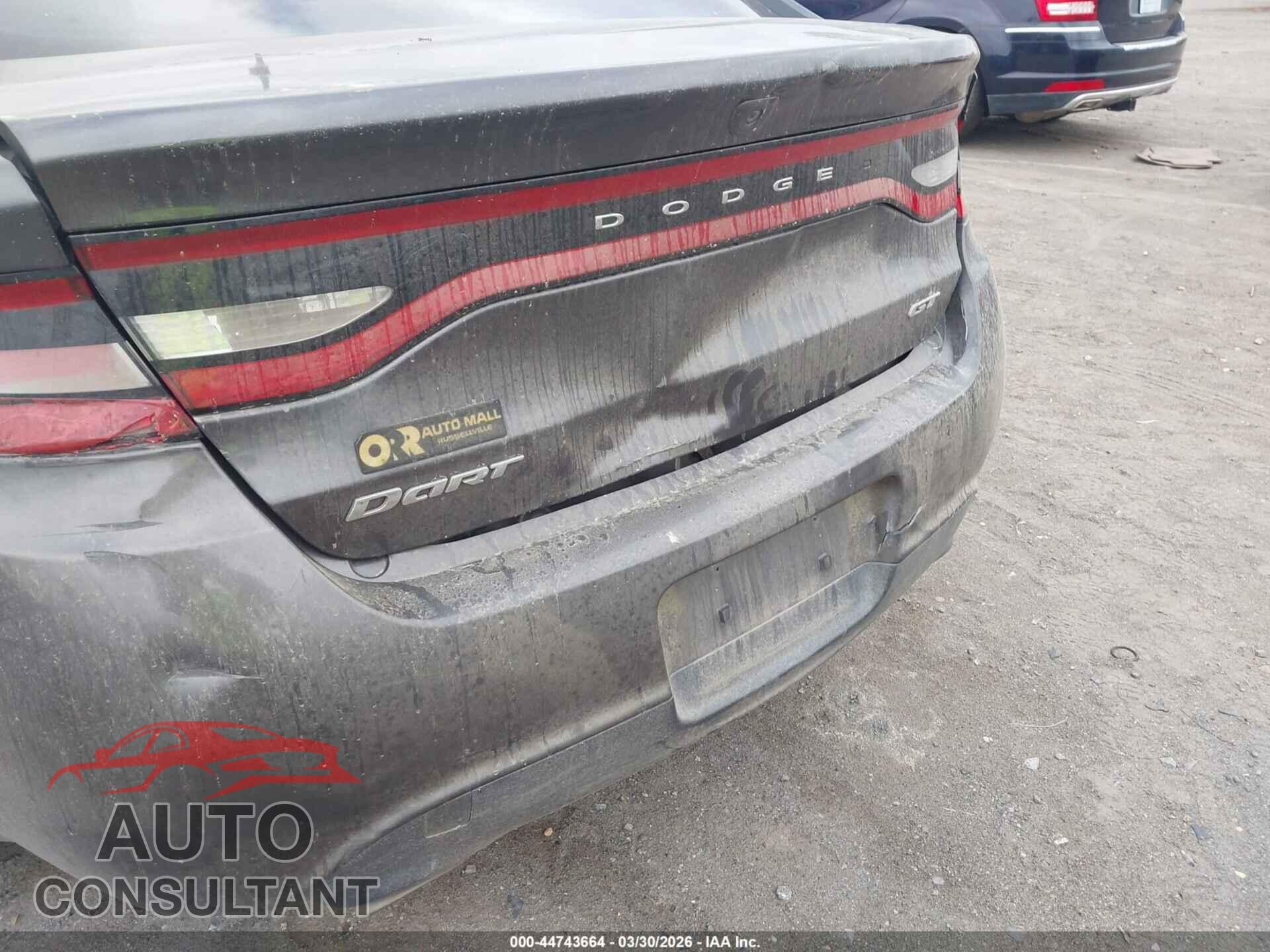 DODGE DART 2014 - 1C3CDFEB2ED742127