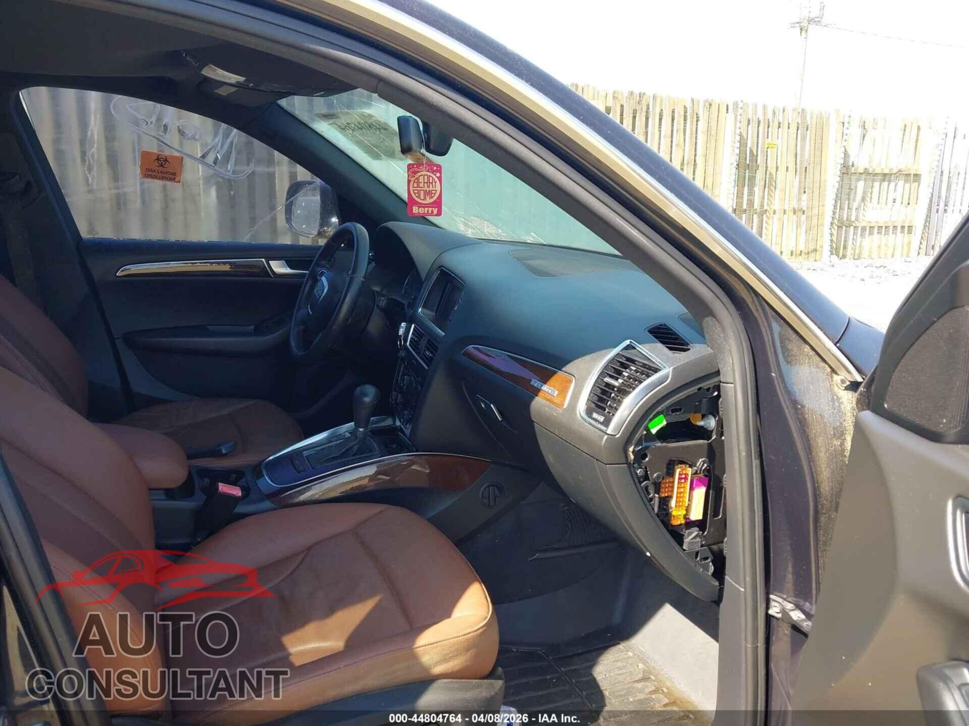 AUDI Q5 2012 - WA1CFAFP3CA138369