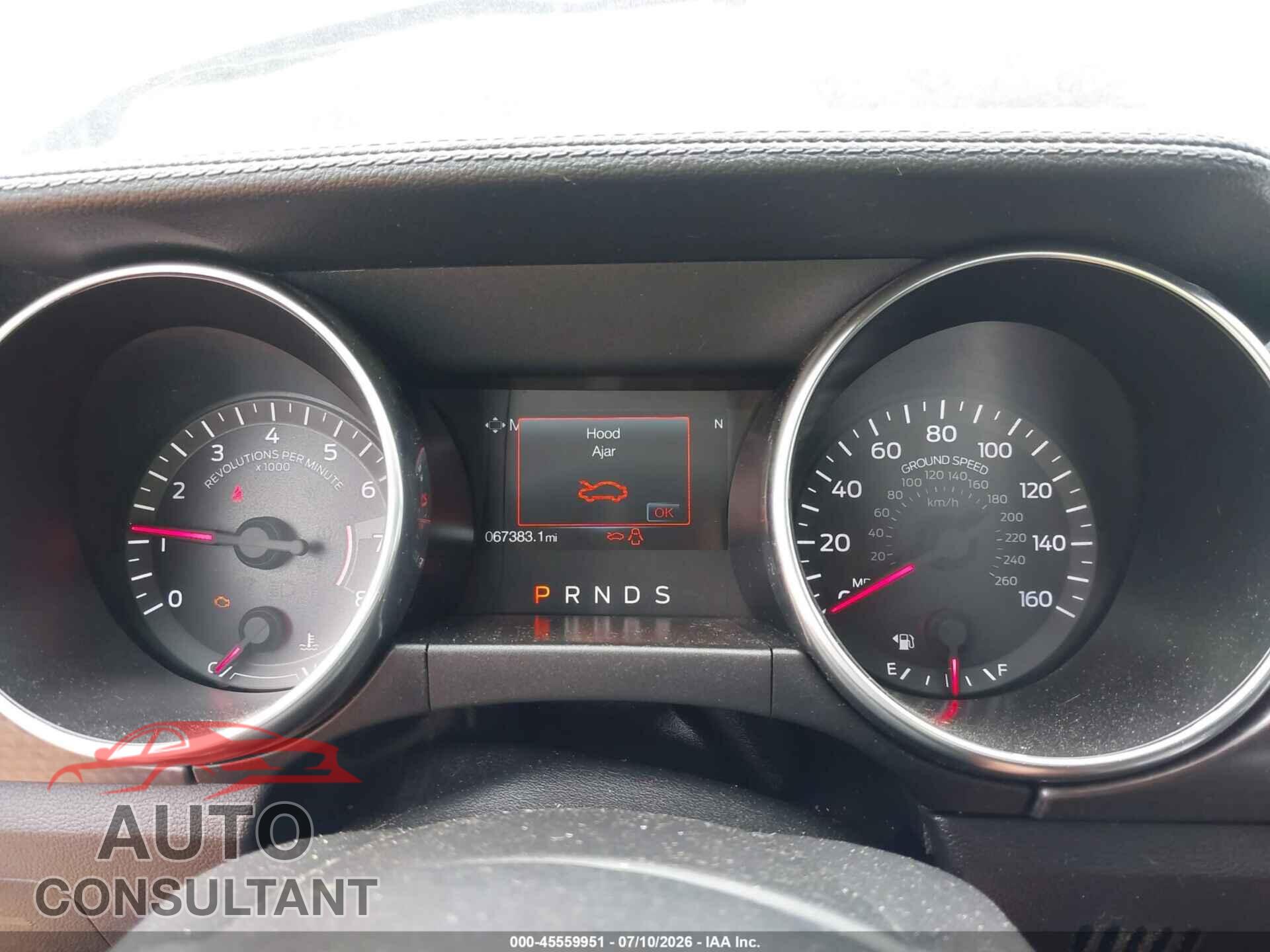 FORD MUSTANG 2019 - 1FA6P8TH2K5199599