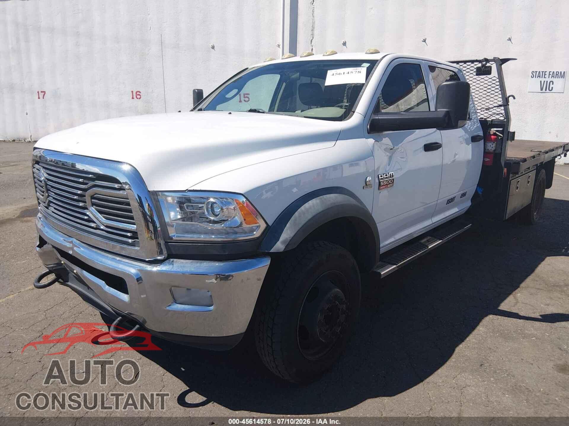 DODGE RAM 5500 2011 - 3D6WU7CL4BG615267