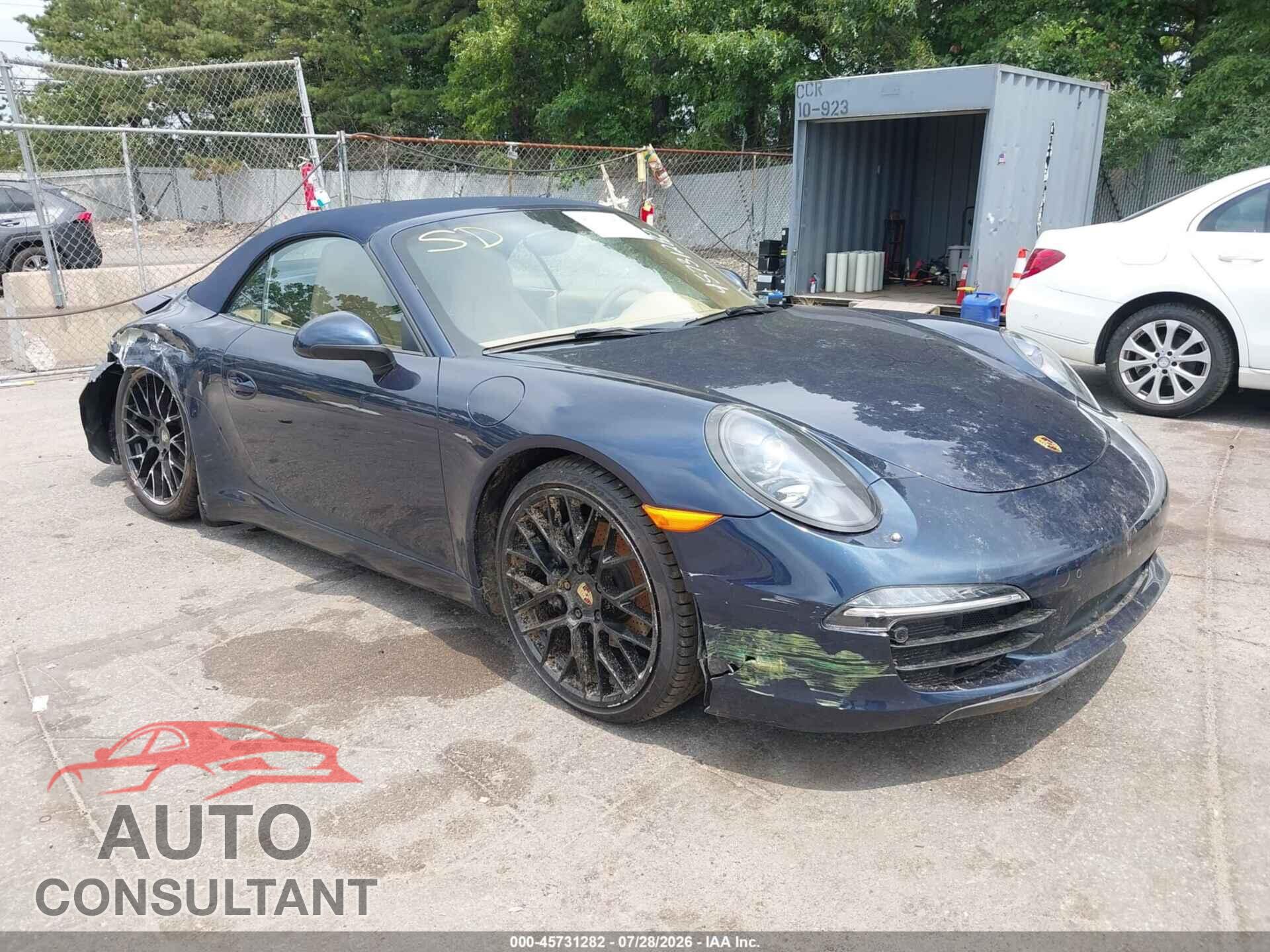 PORSCHE 911 2013 - WP0CA2A93DS141335