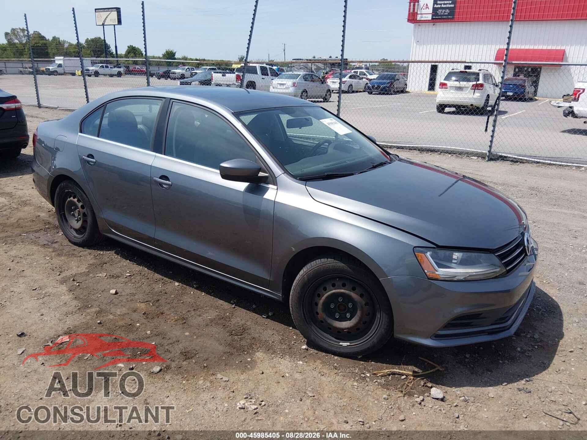 VOLKSWAGEN JETTA 2017 - 3VW2B7AJ3HM404130