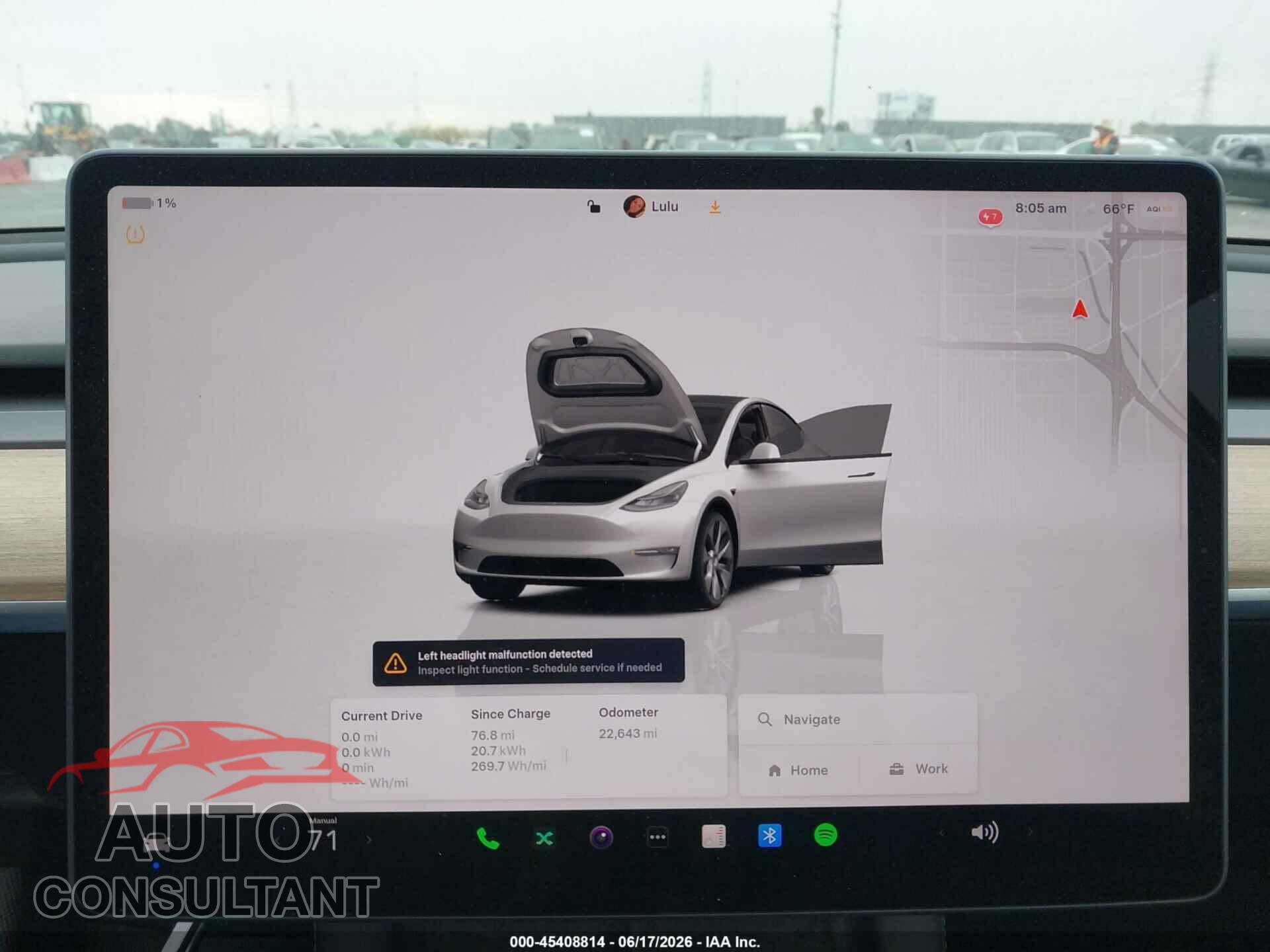 TESLA MODEL Y 2023 - 7SAYGAEEXPF942015