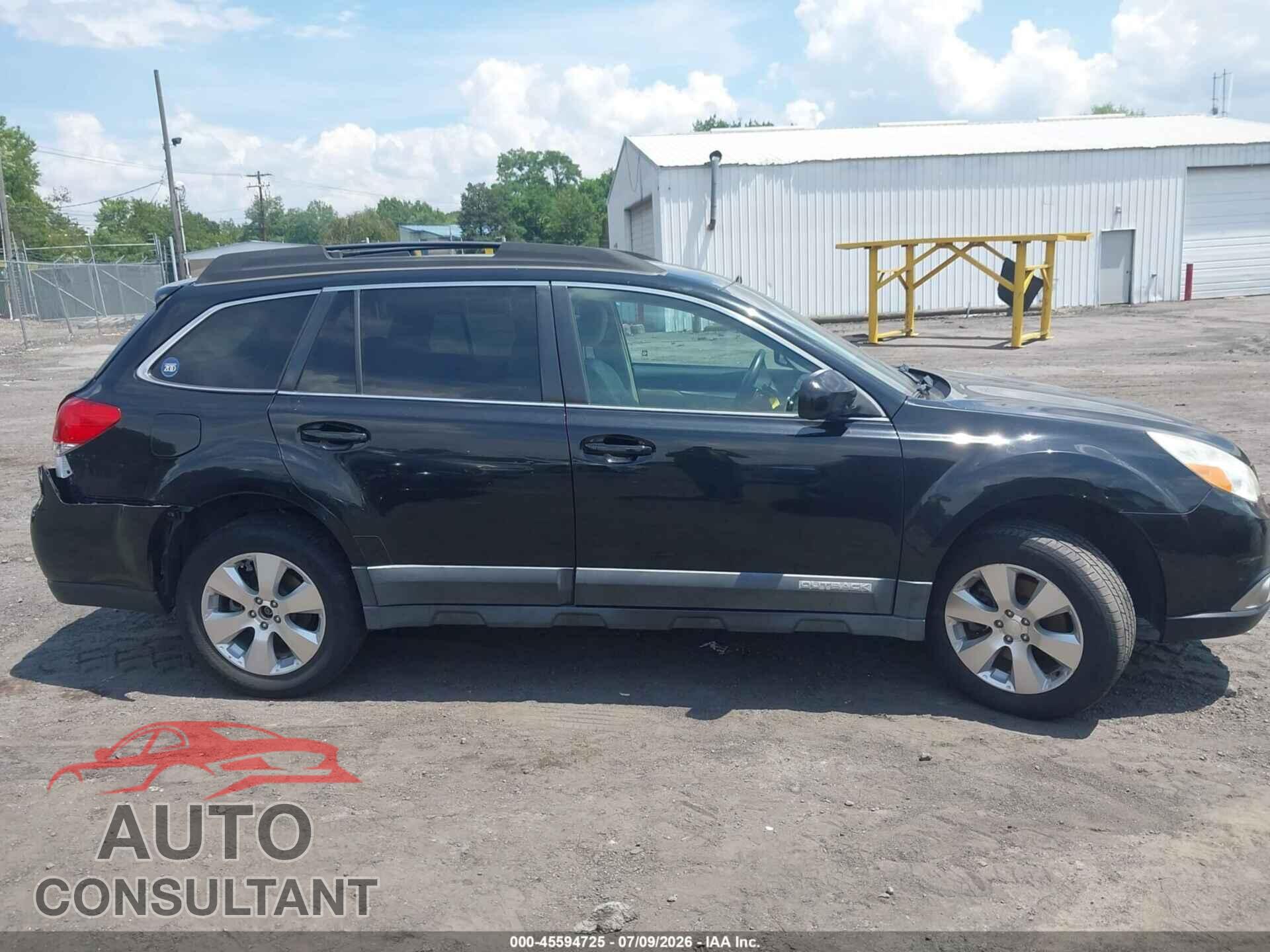 SUBARU OUTBACK 2012 - 4S4BRDAC7C2267896