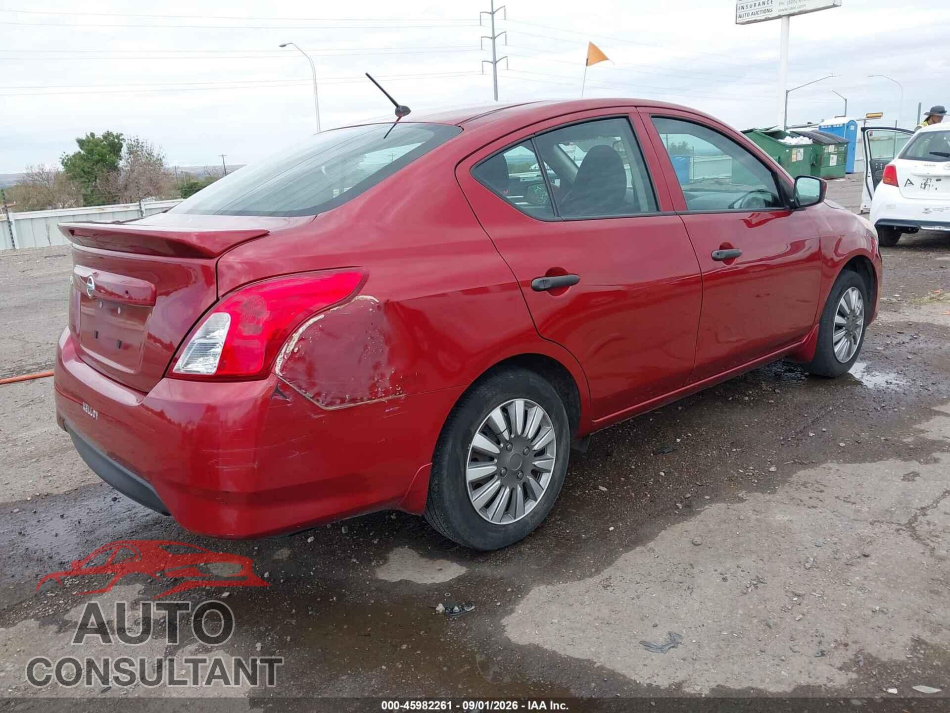 NISSAN VERSA 2019 - 3N1CN7AP3KL867937
