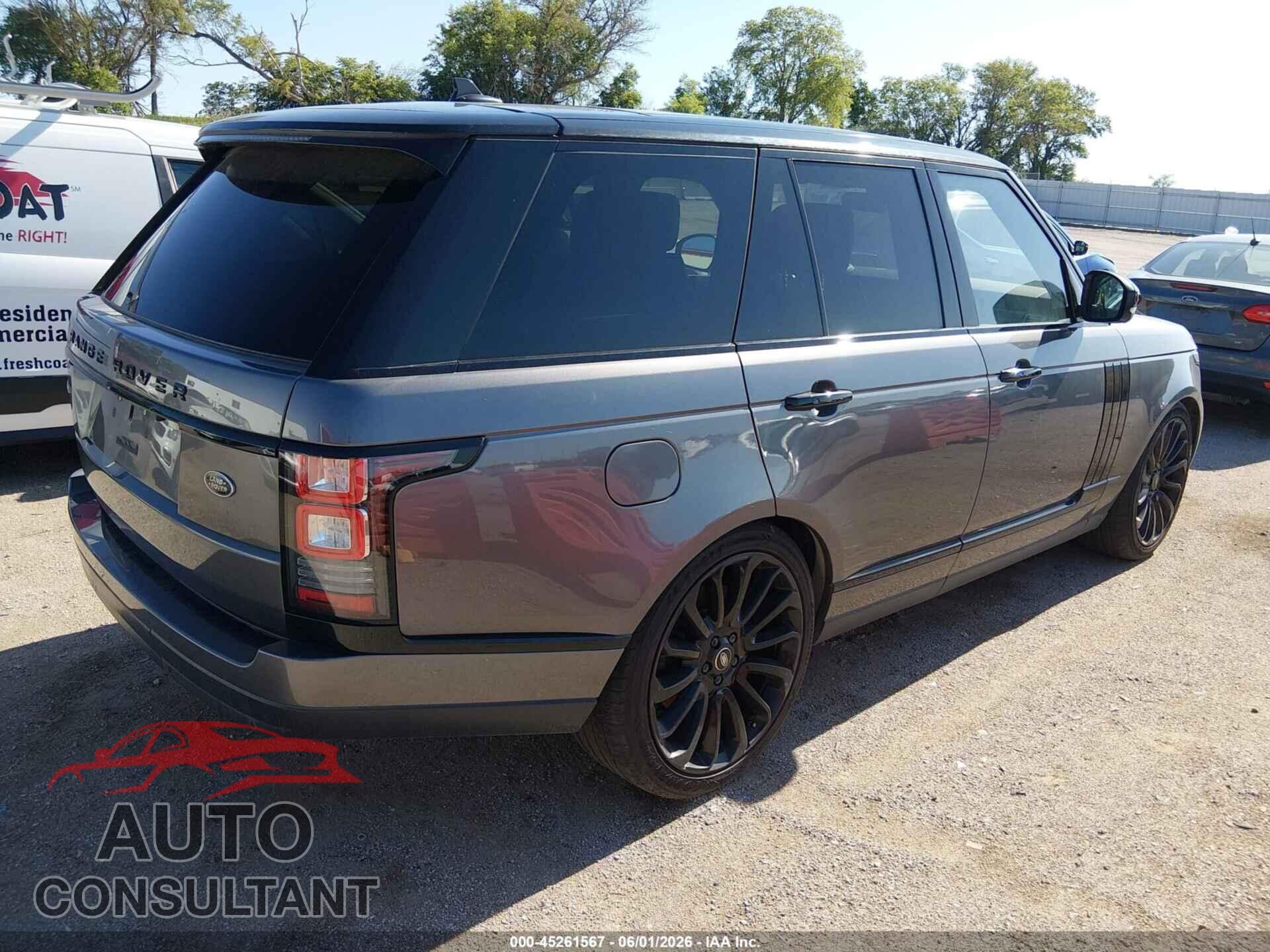 LAND ROVER RANGE ROVER 2016 - SALGS2EF9GA253106