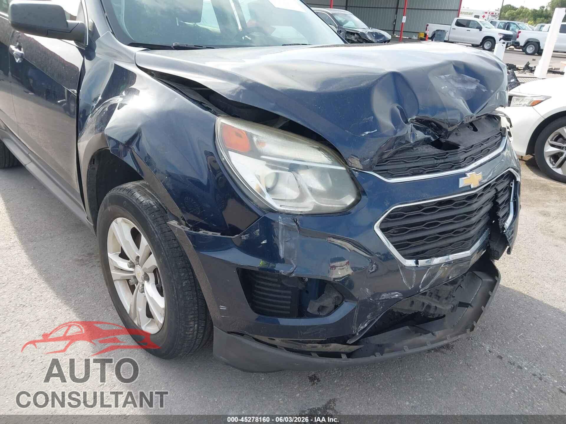CHEVROLET EQUINOX 2016 - 2GNALBEK6G6311684