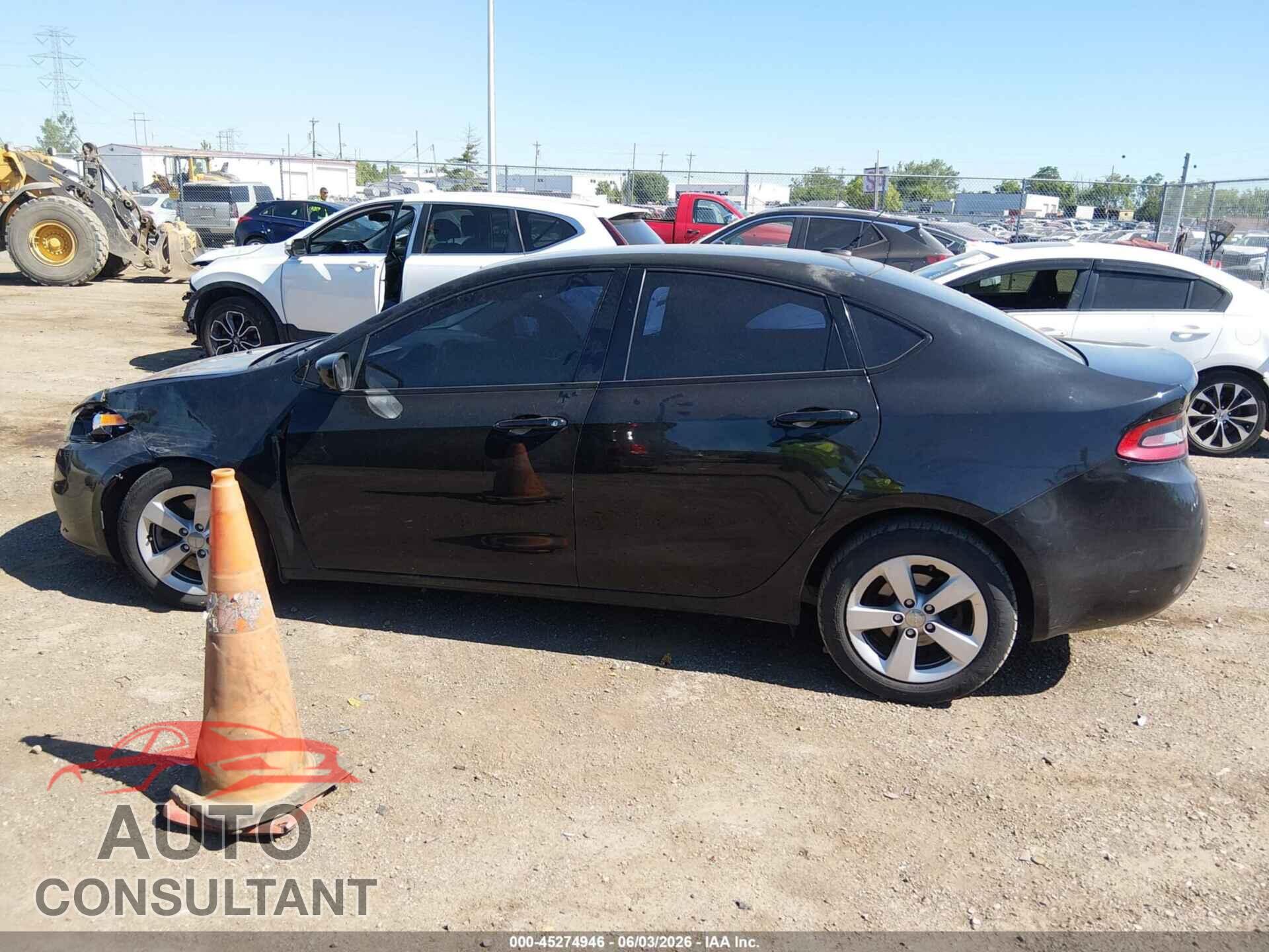 DODGE DART 2015 - 1C3CDFBB5FD222719