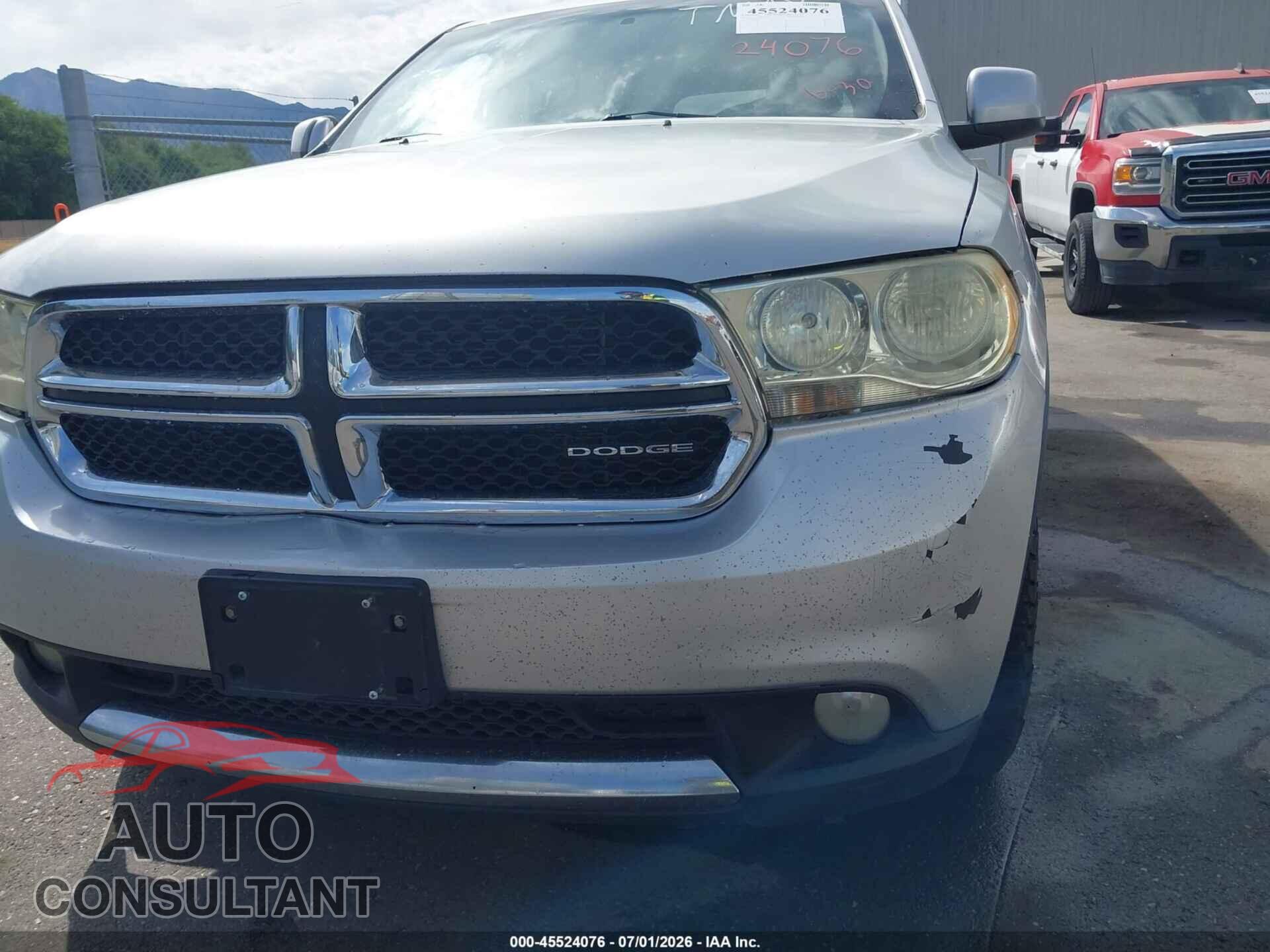 DODGE DURANGO 2011 - 1D4RE2GG2BC746512